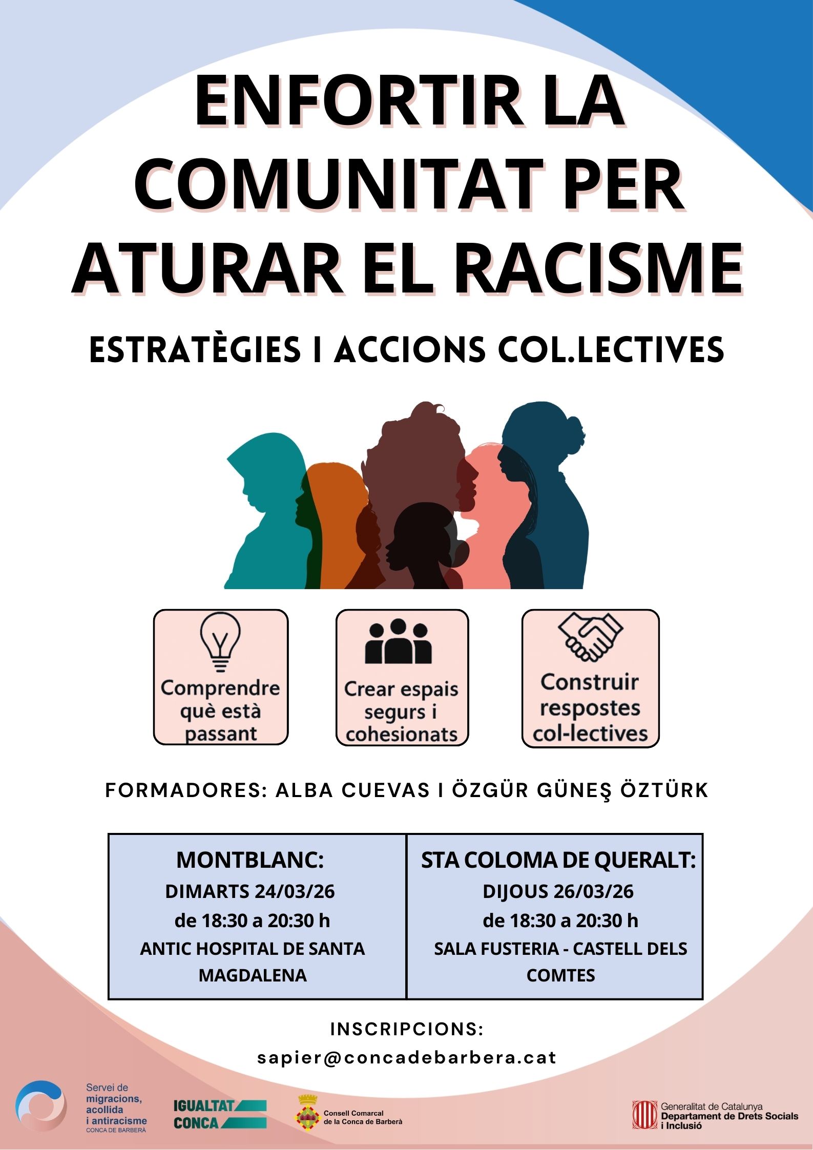 El consell comarcal commemora el dia internacional contra el racisme amb formacions per a la ciutadania i per a professionals