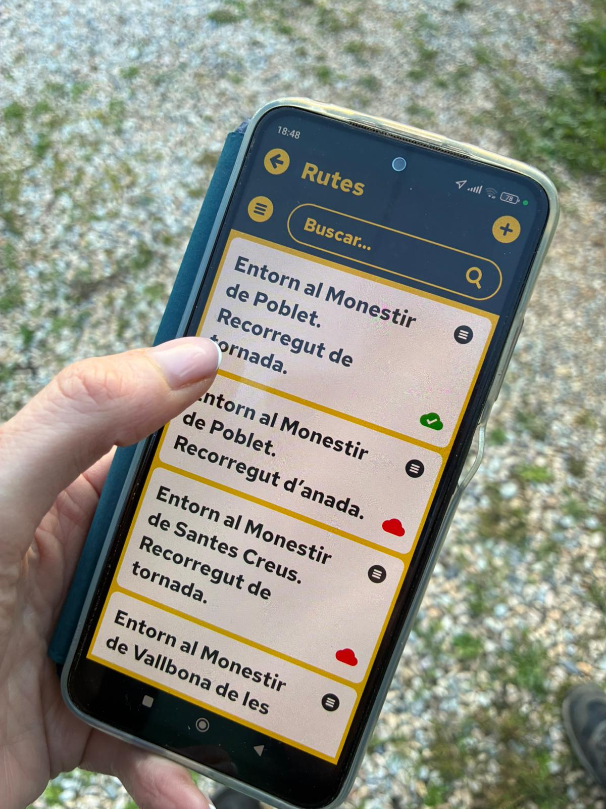 Itineraris inclusius a la ruta del cister gràcies a la nova app per a persones amb diversitat funcional visual.jpeg
