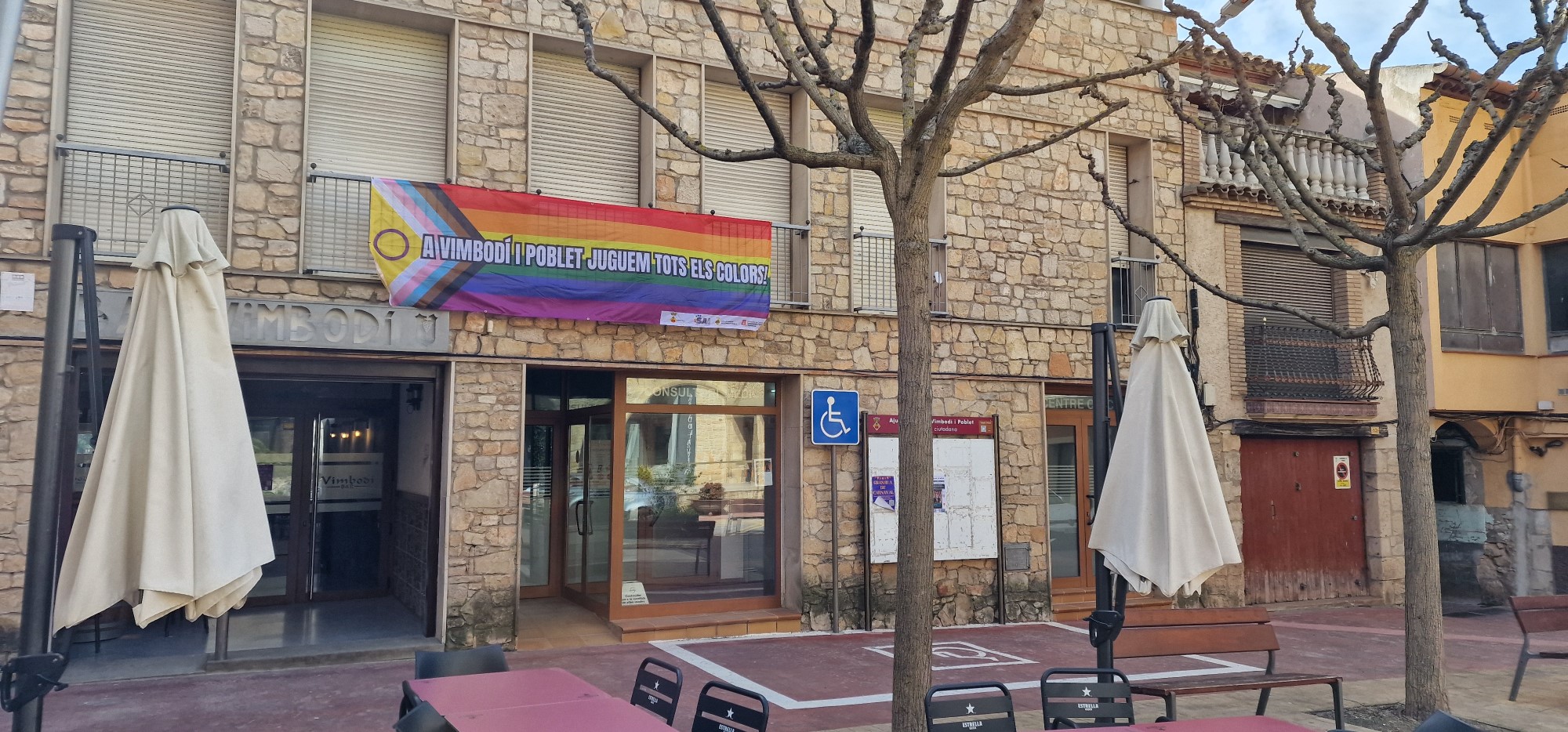La conca de barberà impulsa una pancarta comarcal pel 19f, dia internacional contra l’lgbti fòbia en l’esport2