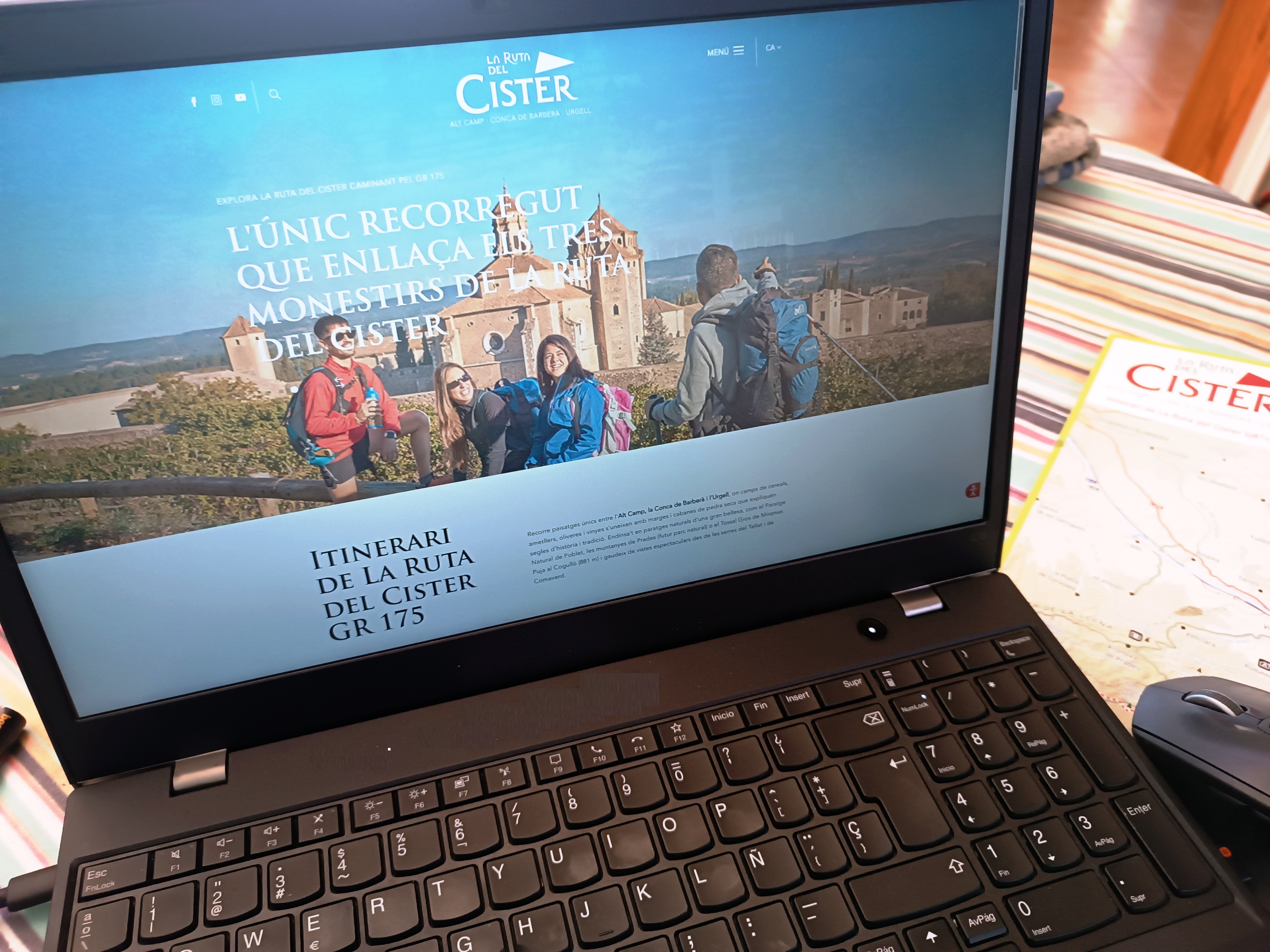 La ruta del cister estrena web específic per la gr 175