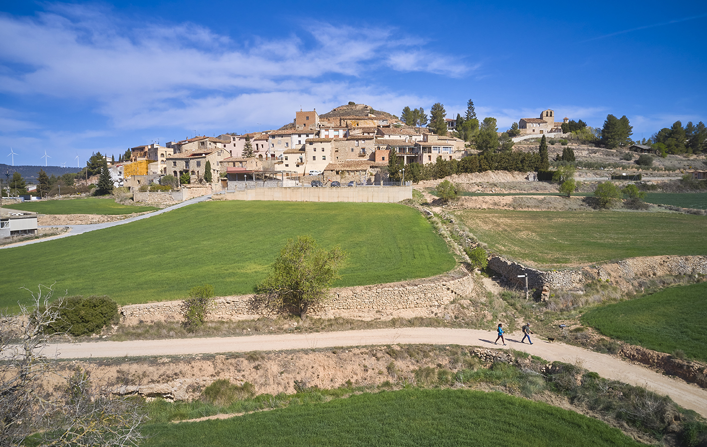 Montbrió de la marca gr175  ©larutadelcister dji 0411
