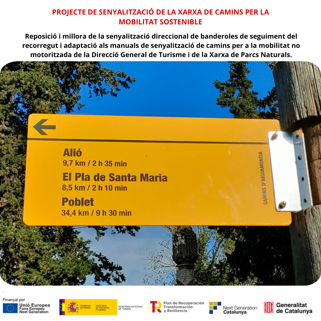 Inicien les tasques de senyalització de l’itinerari de la ruta del cister gr 175 i les seves variants