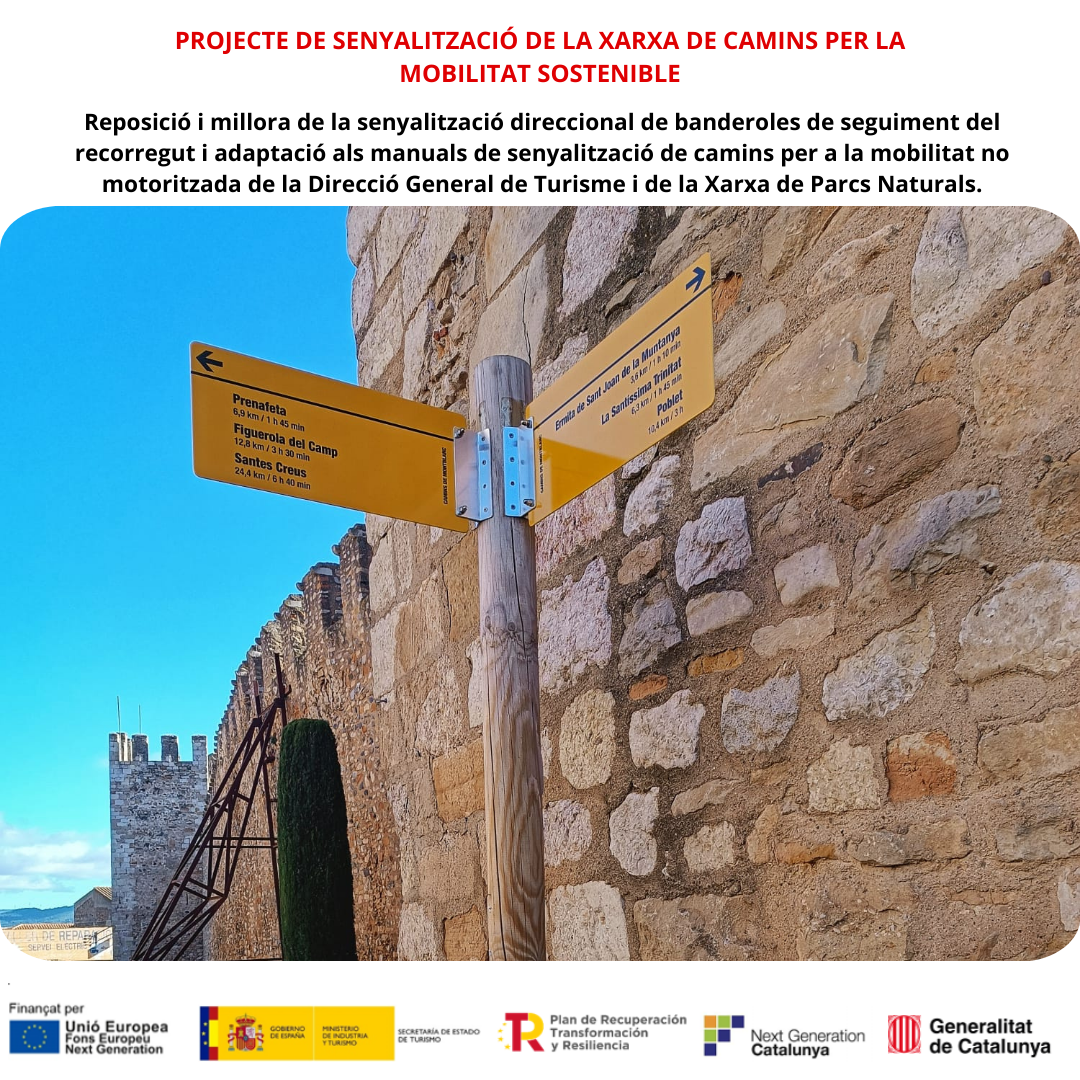 L’itinerari de la ruta del cister gr175 estrena nova senyalització 