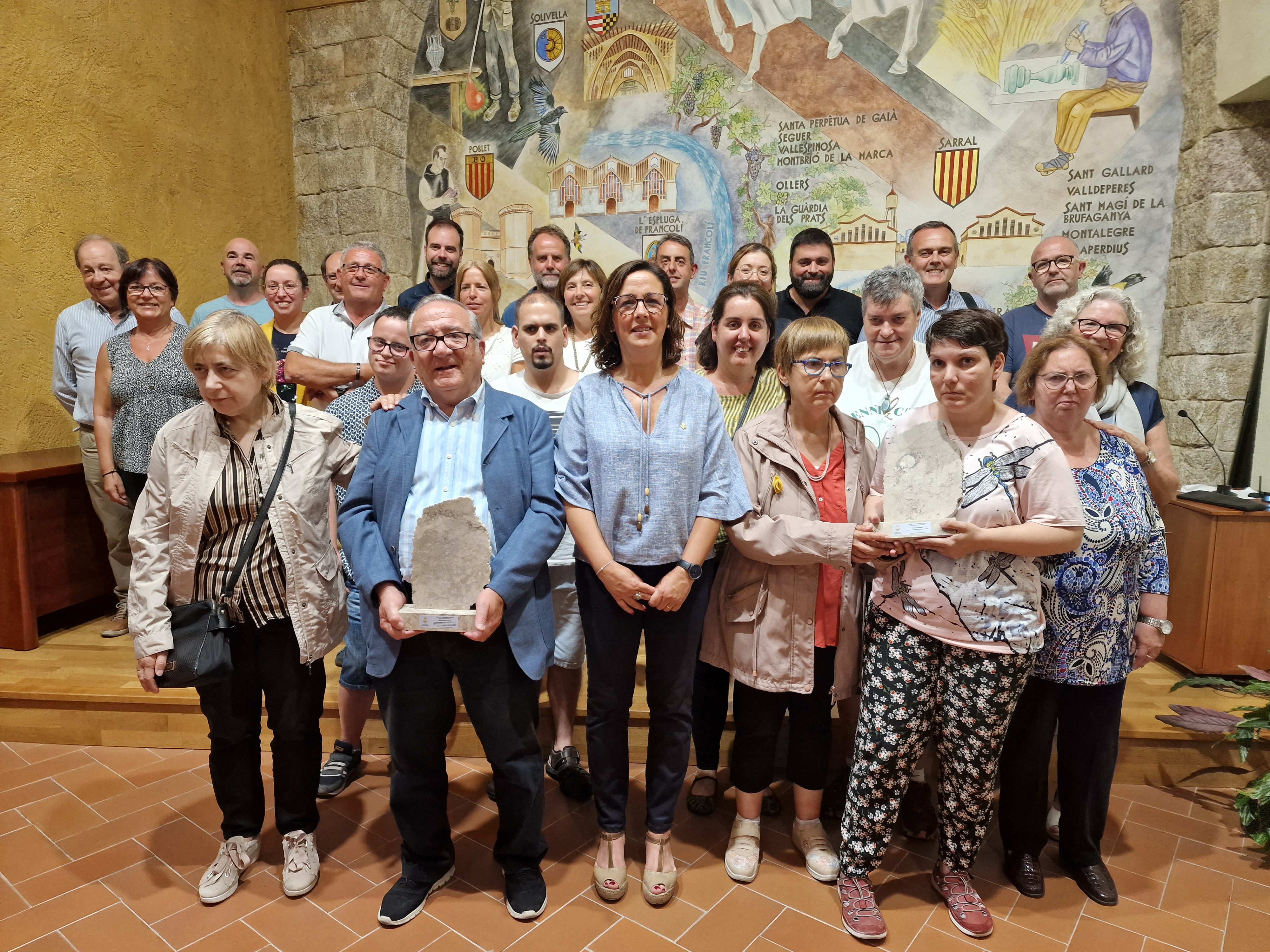 El consell comarcal entrega els premis d'honor de la conca de barberà