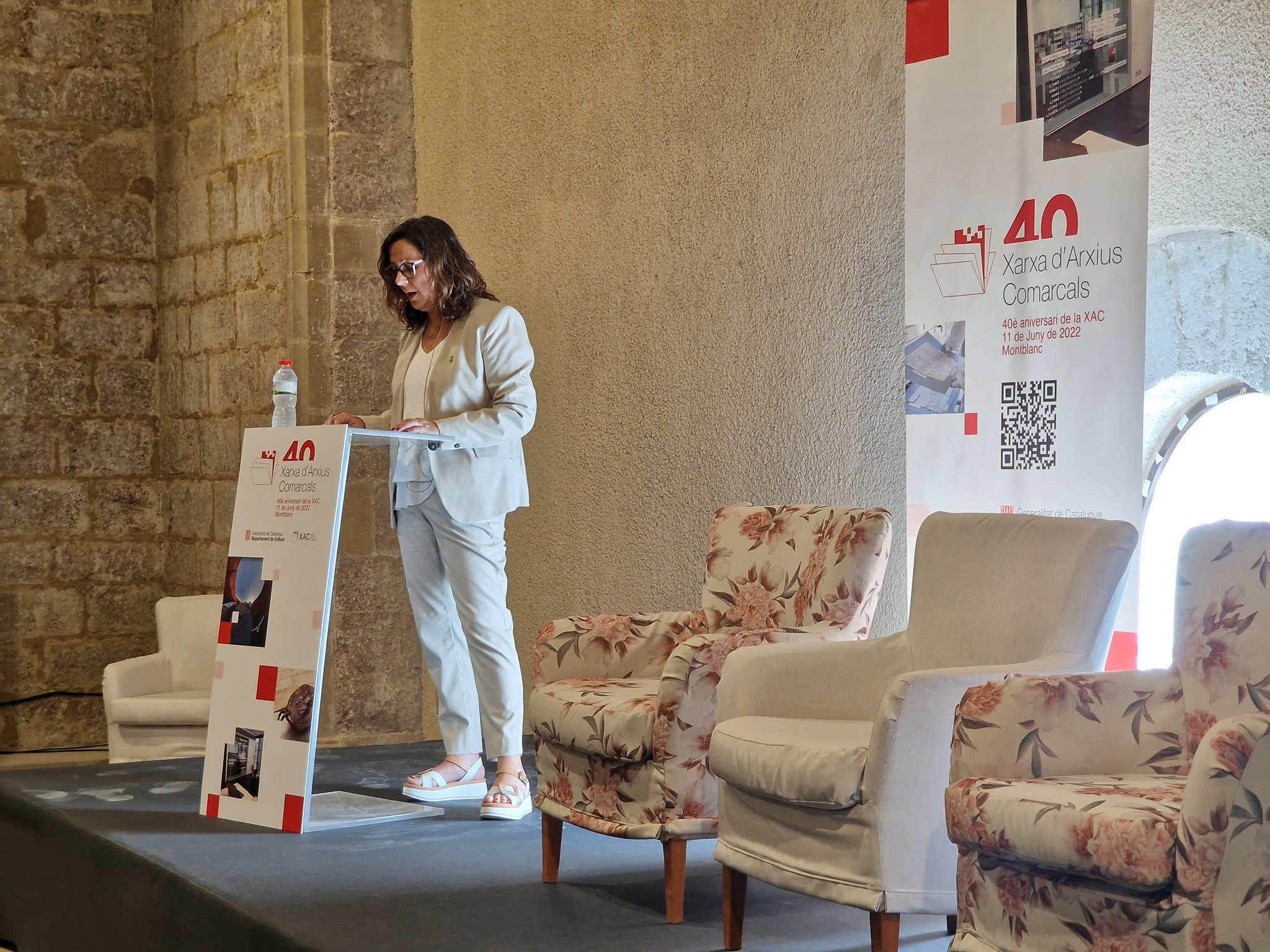 La xarxa d’arxius comarcals celebra els 40 anys a montblanc