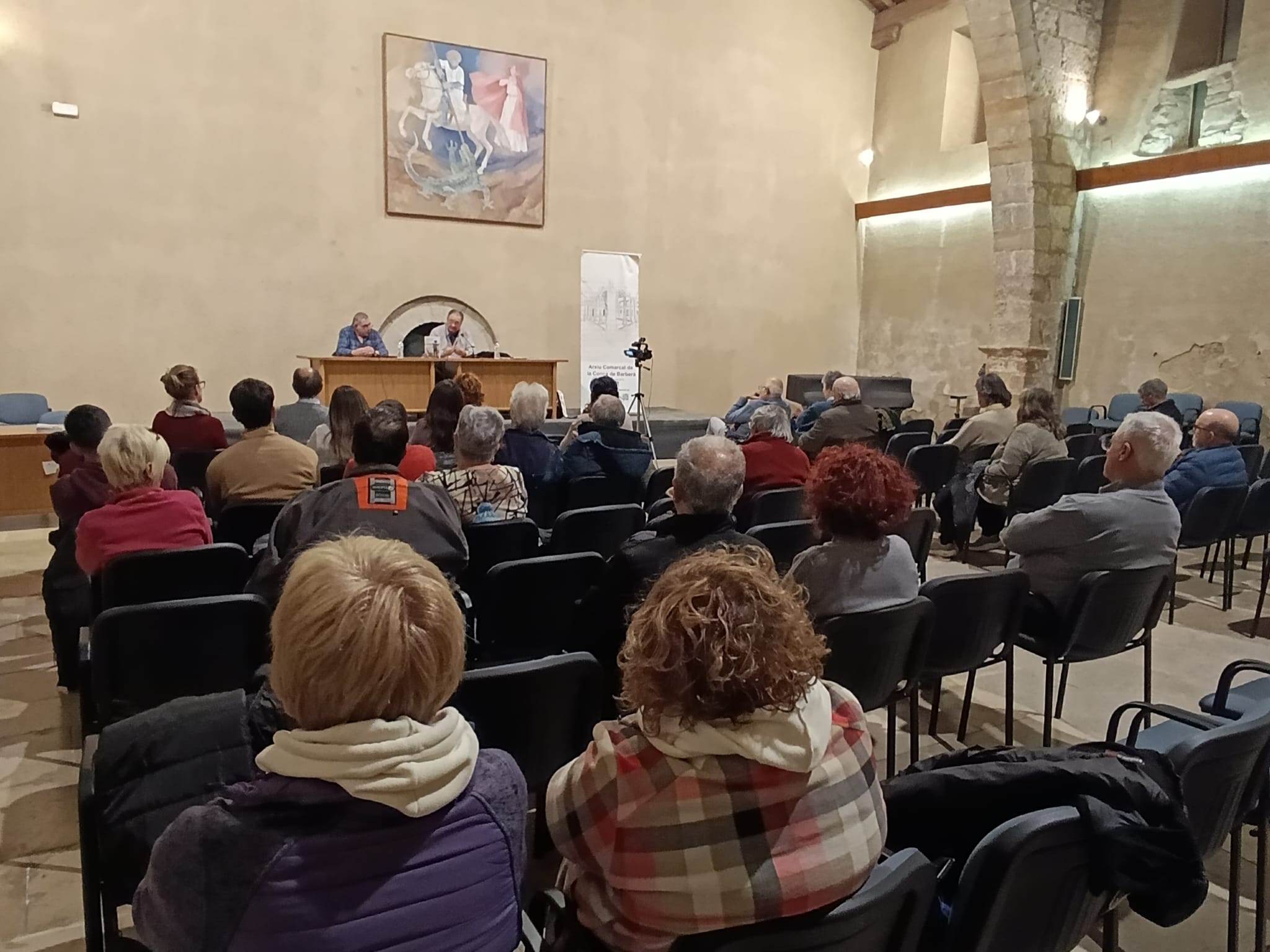 Èxit de participació en el cicle de conferències “mirades a la història de la conca de barberà”