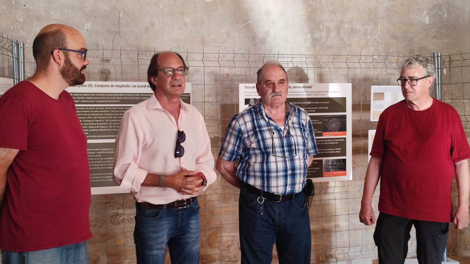 S'inaugura a vallclara l'exposició dedicada al món de les campanes i campaners