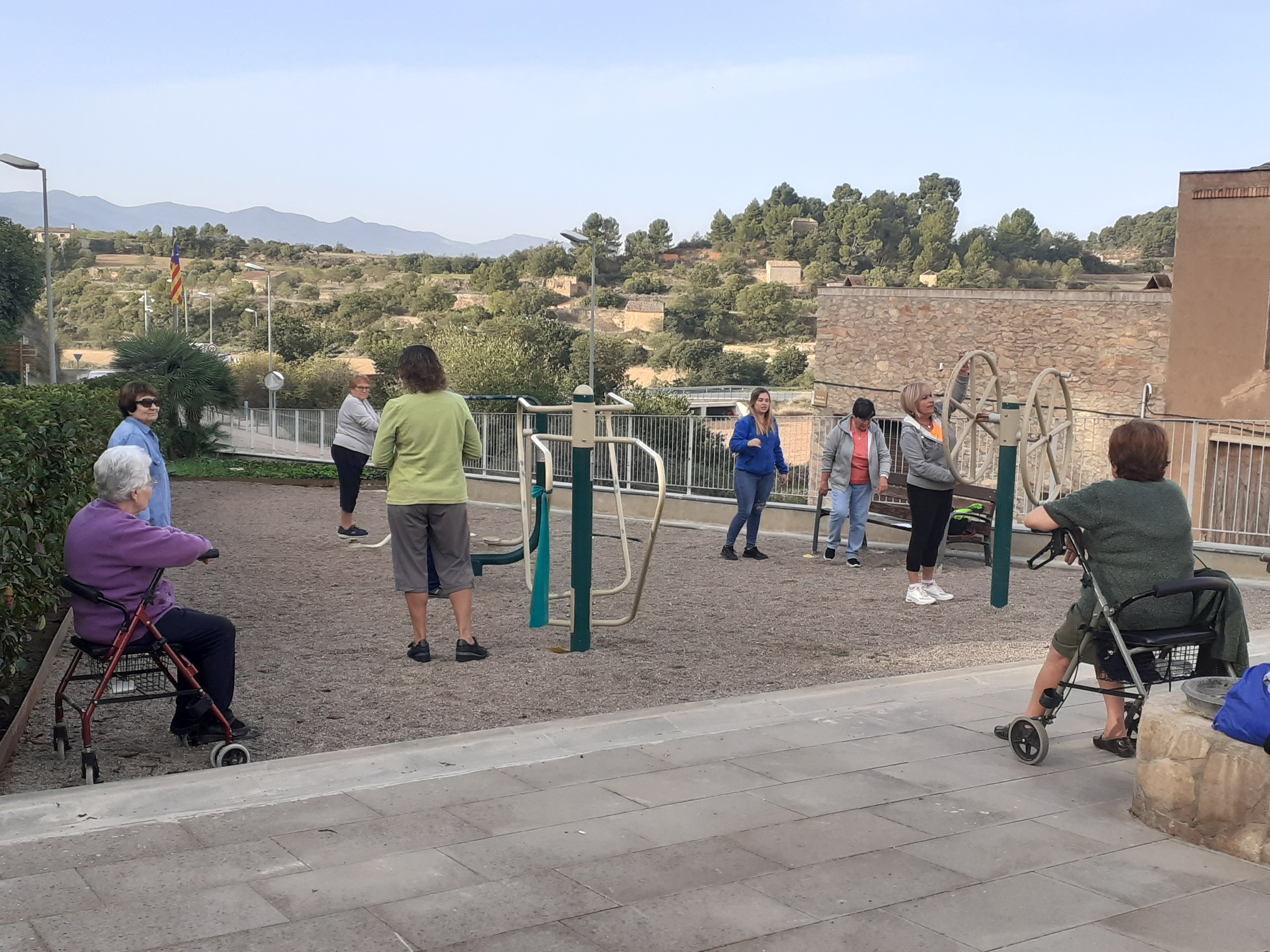 Èxit de participació al projecte "donem vida al parc, fem salut!" a sarral i blancafort