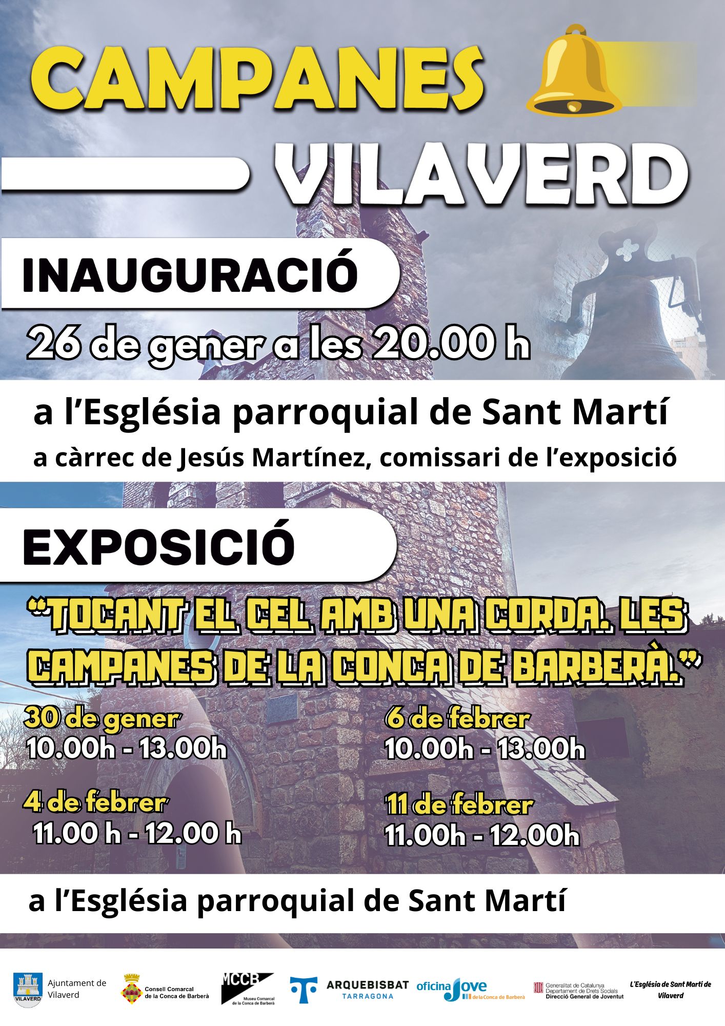 L'exposició dedicada al món de les campanes es podrà visitar a vilaverd