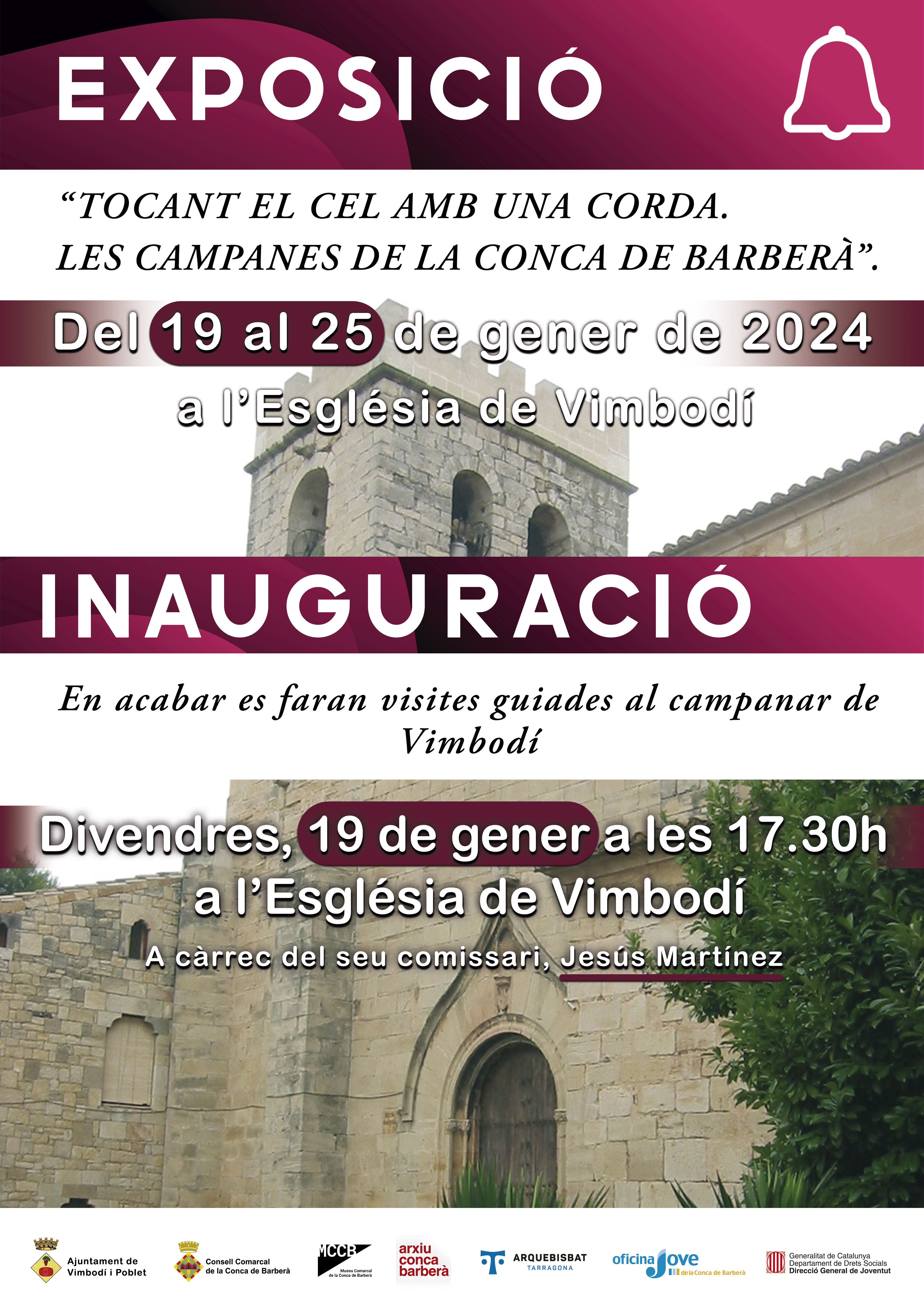 Vimbodí i poblet acull una exposició sobre campanes