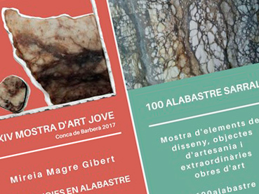 L'alabastre de sarral protagonista de dues exposicions a montblanc
