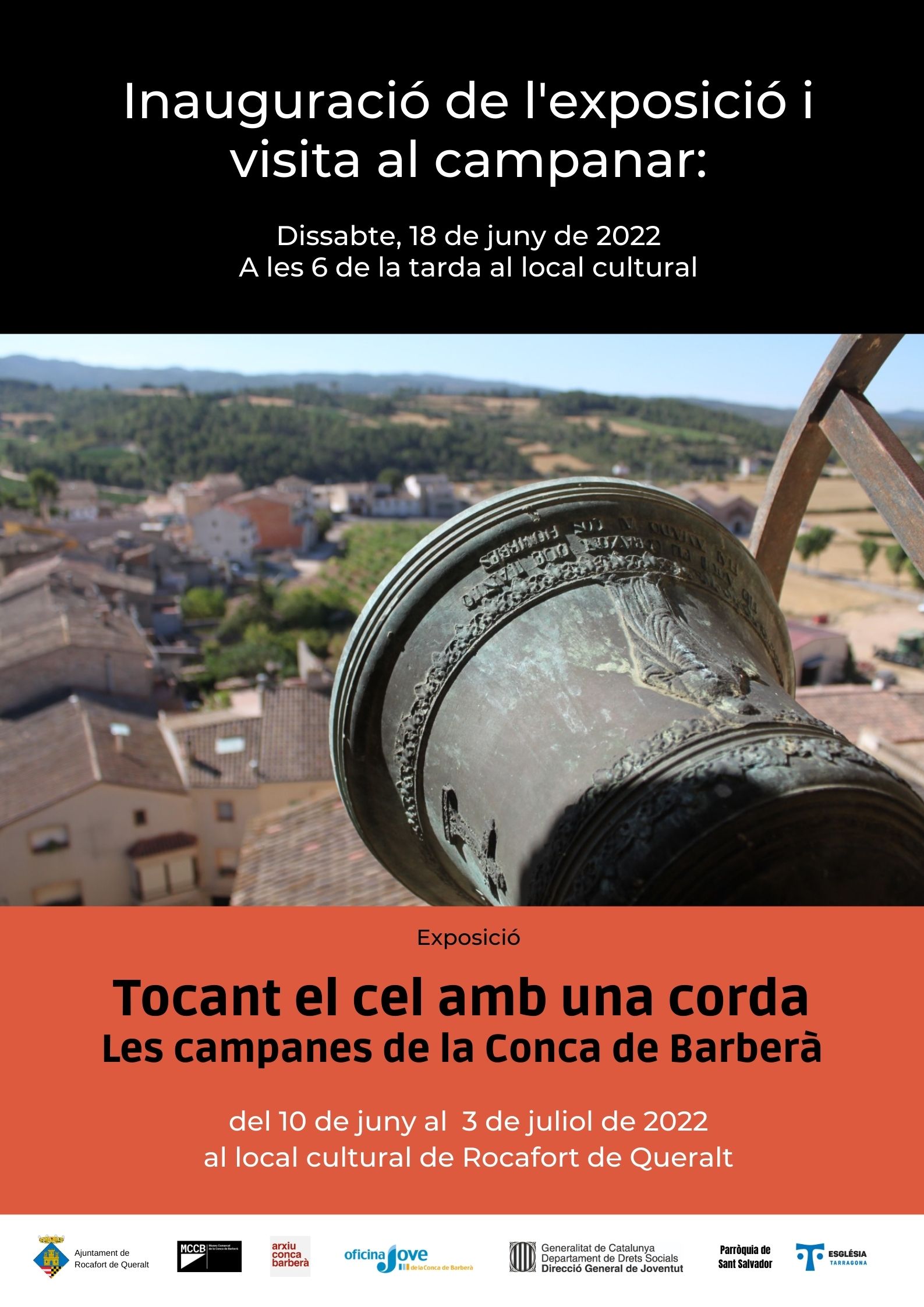 Rocafort de queralt acollirà una exposició dedicada al món de les campanes