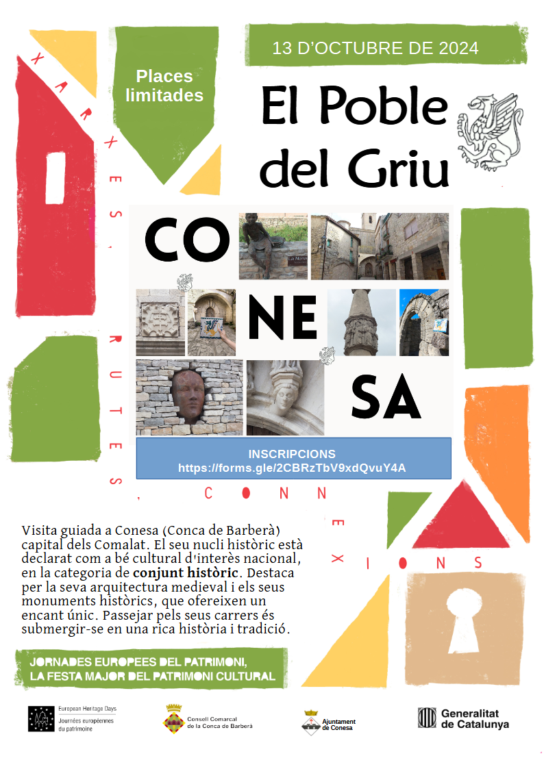 Visiteu conesa amb motiu de les jornades europees del patrimoni