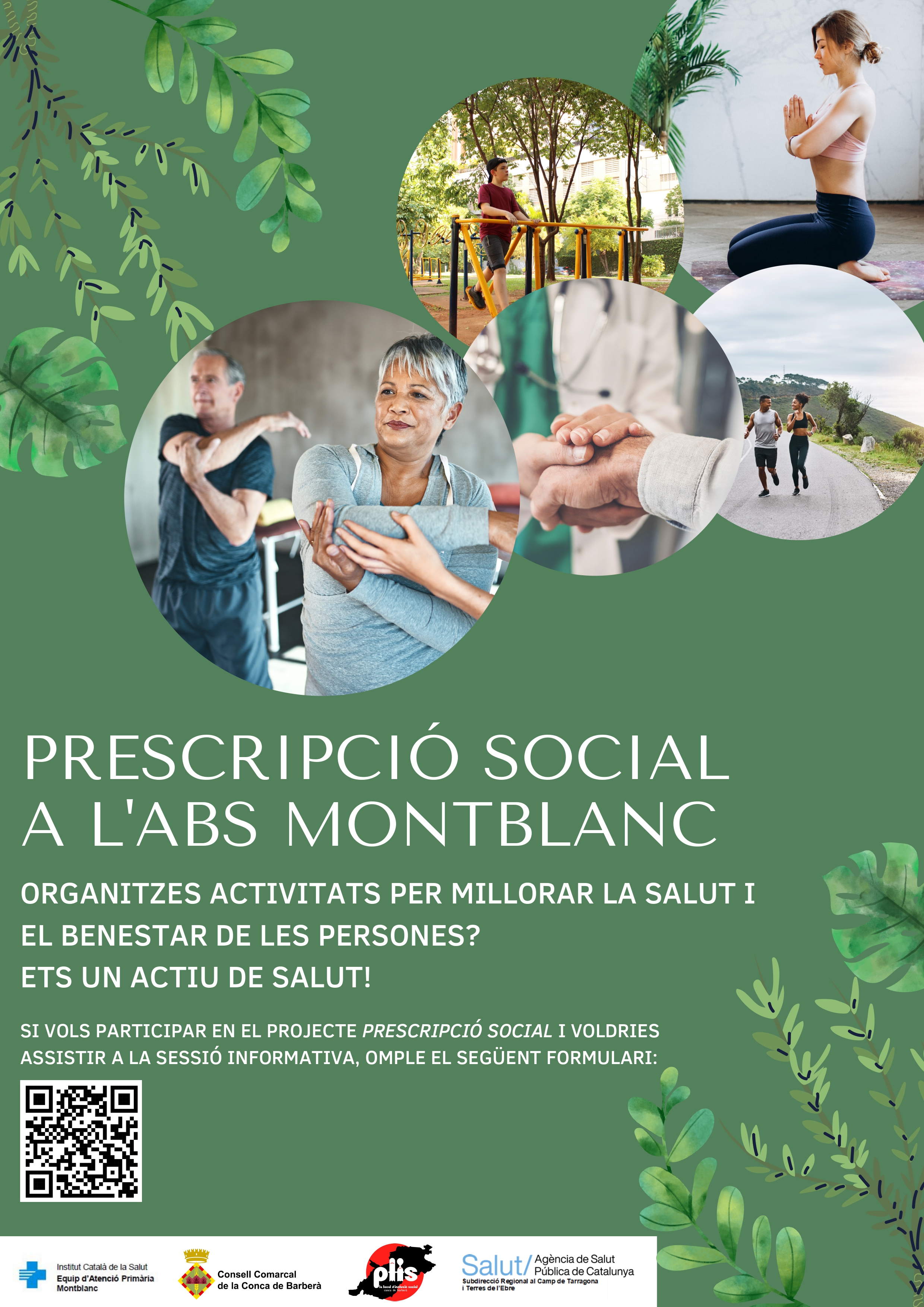 Ets un actiu de salut i vols participar amb la prescripció social? 