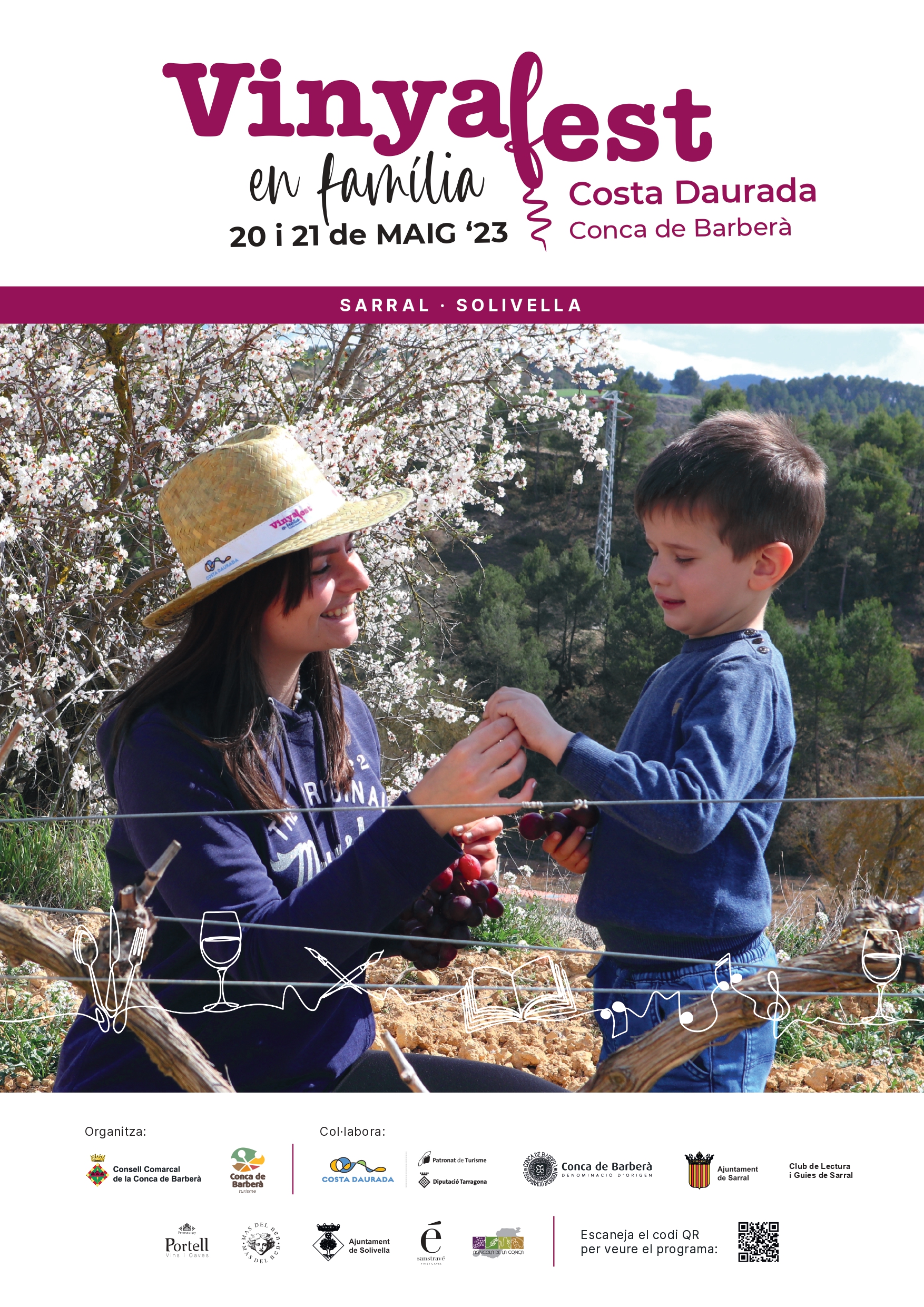Arriba el vinyafest en família 2023 costa daurada – conca de barberà