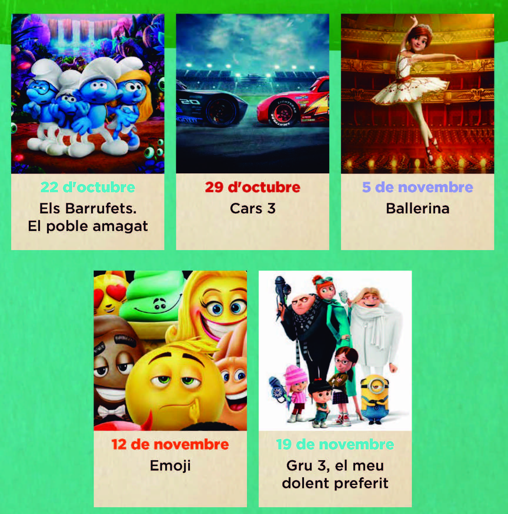 Nova edició del cinema infantil en català (cinc) al cinema casal de montblanc