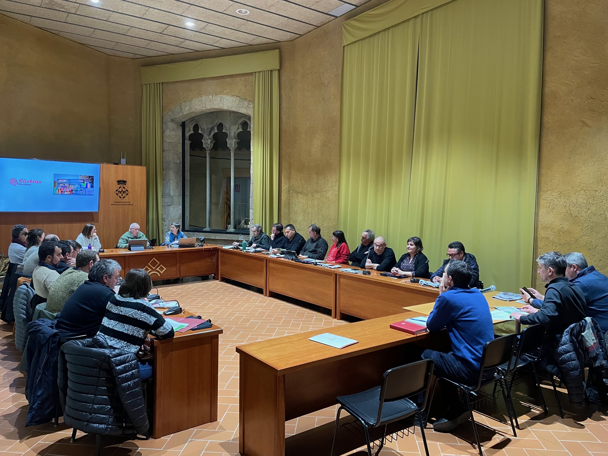 El consell comarcal presta serveis als municipis de la conca de barberà