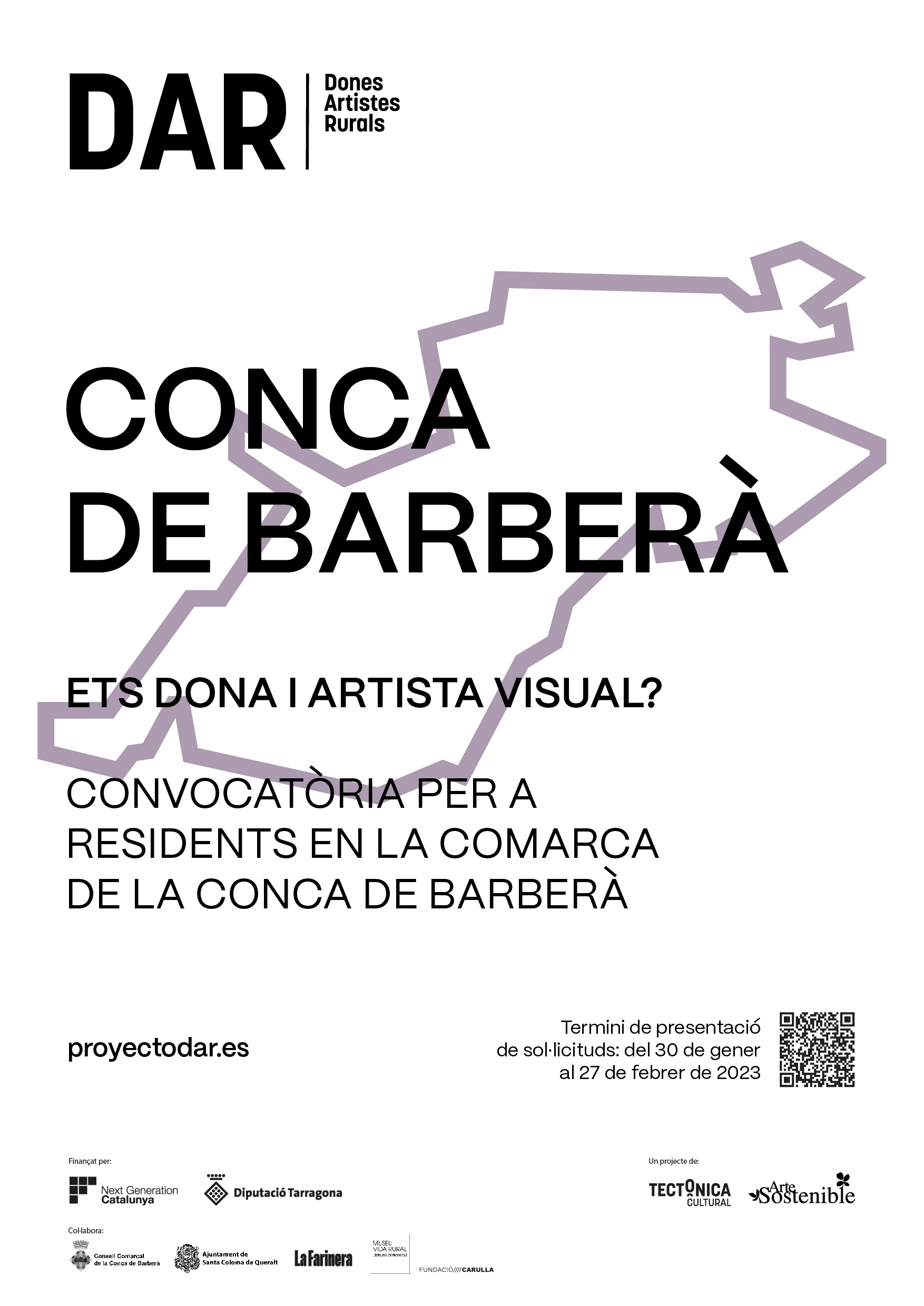 Últims dies per presentar sol·licituds al projecte dar (dones artistes rurals)