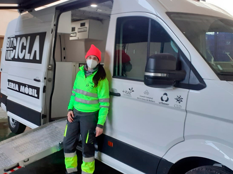 Posem en funcionament una nova deixalleria mòbil a la comarca