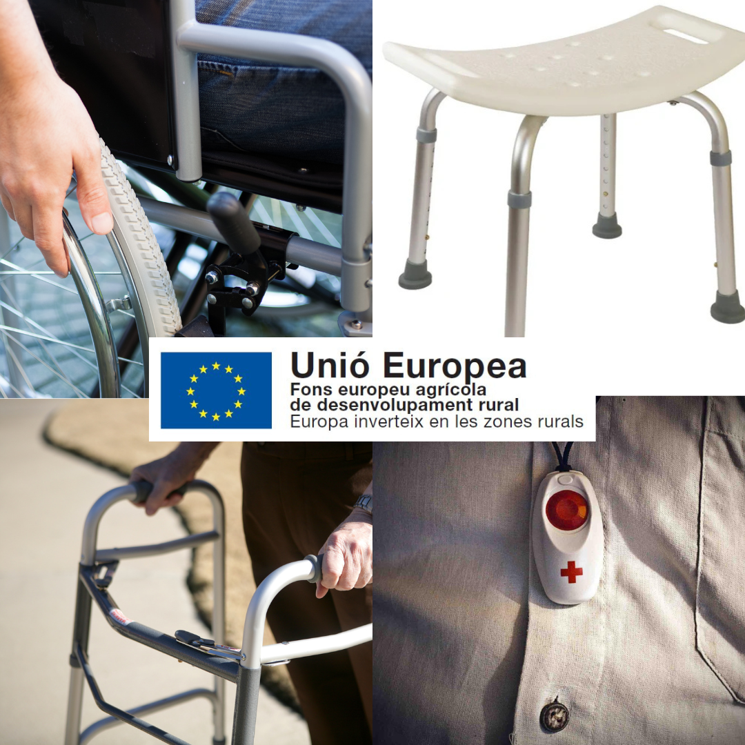 El banc d’ajuts tècnics i la teleassistència del consell comarcal, finançats amb fons next generation