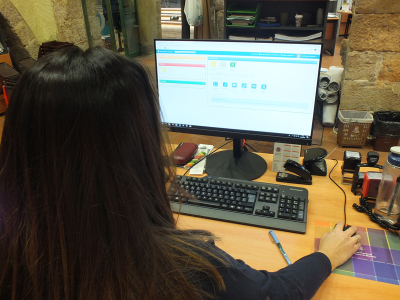 El consell comarcal ha celebrat el seu primer ple totalment digital