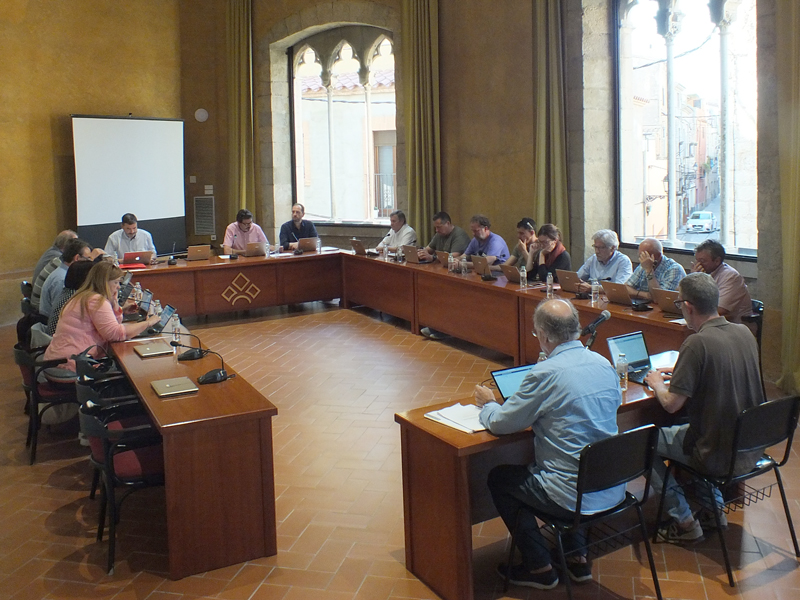 Comiat dels consellers comarcals de l'actual mandat 2015 2019