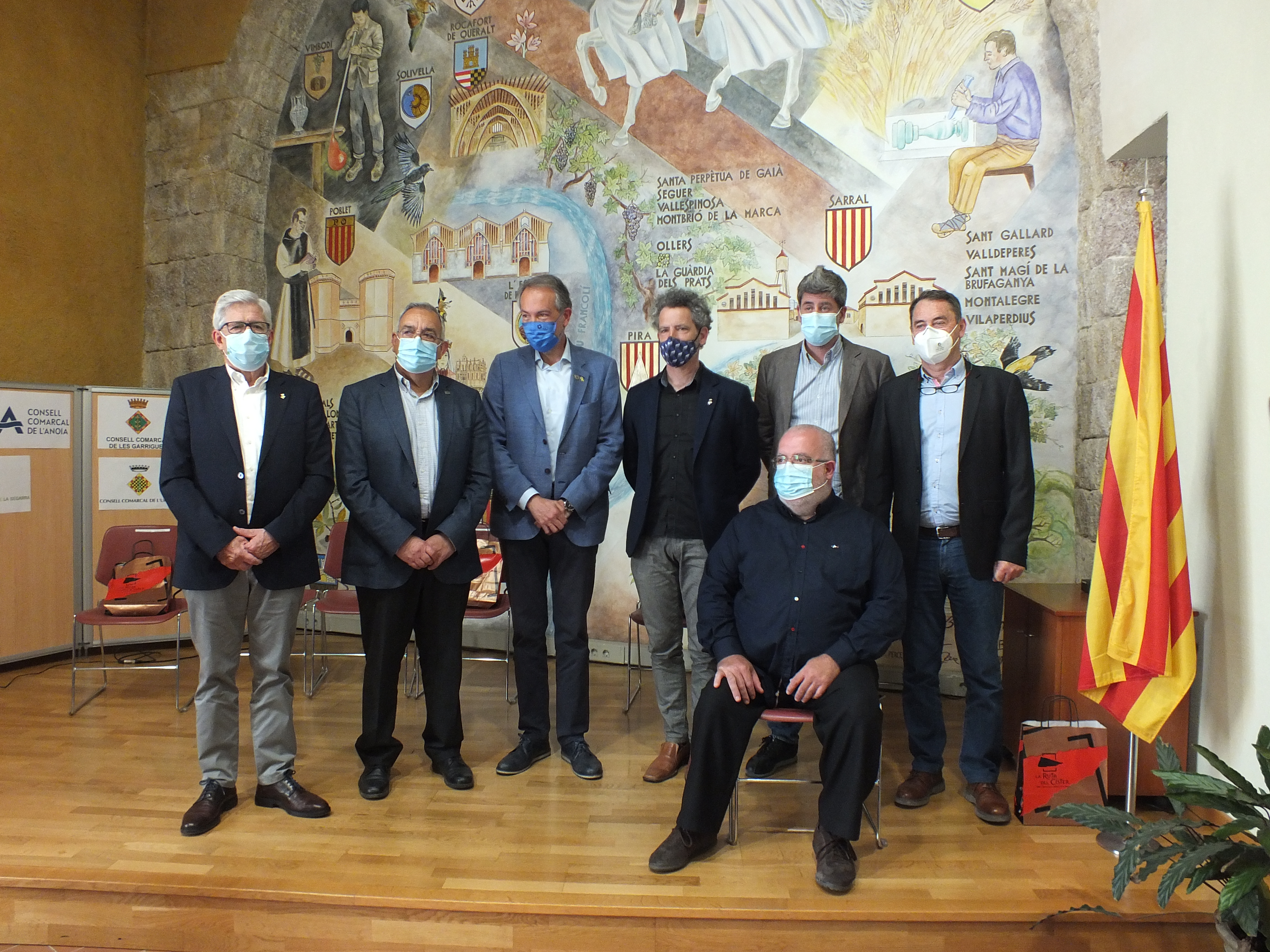 Els consells comarcals de l’alt camp, anoia, les garrigues, la segarra, l’urgell, el priorat i la conca de barberà uneixen esforços per a manifestar el seu rebuig a la massificació de macro parcs eòlics i plantes fotovoltaiques