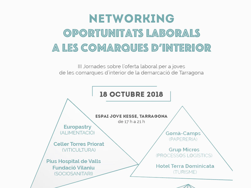 Sis empreses presentaran als joves de tarragona el potencial de les comarques d’interior