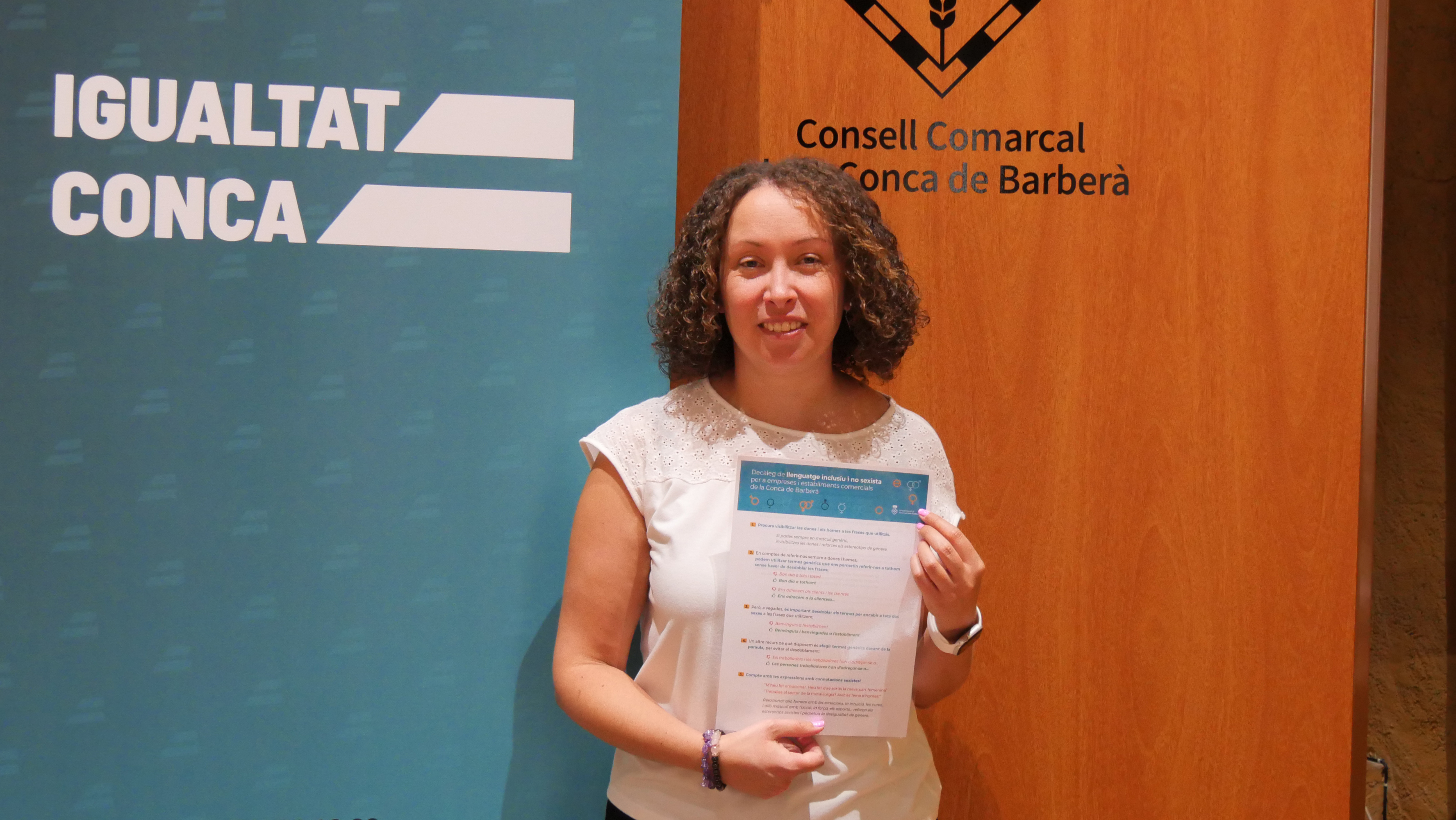 Comerços i empreses de la conca tindran un decàleg de llenguatge inclusiu i no sexista