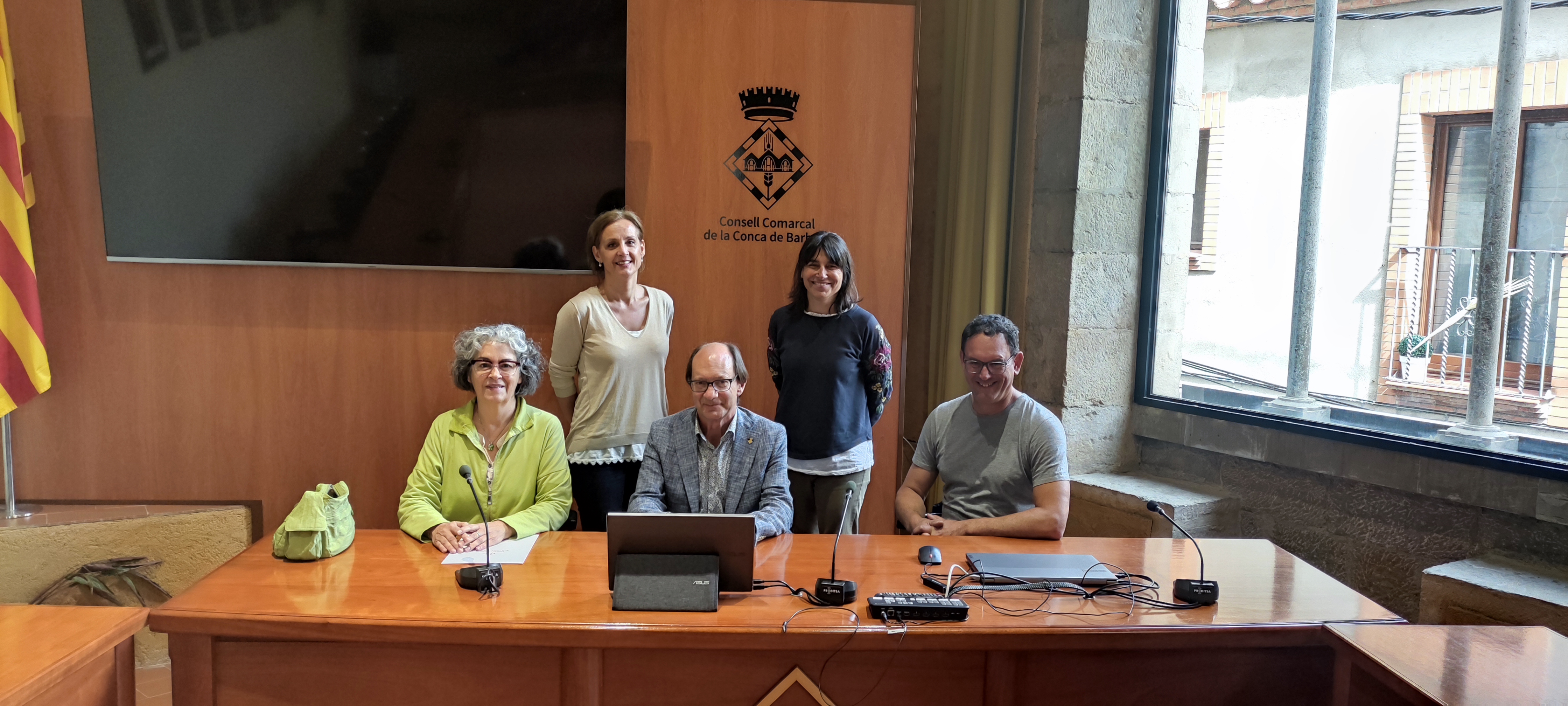 L’iphes cerca i el consell comarcal de la conca de barberà signen dos convenis de col·laboració 