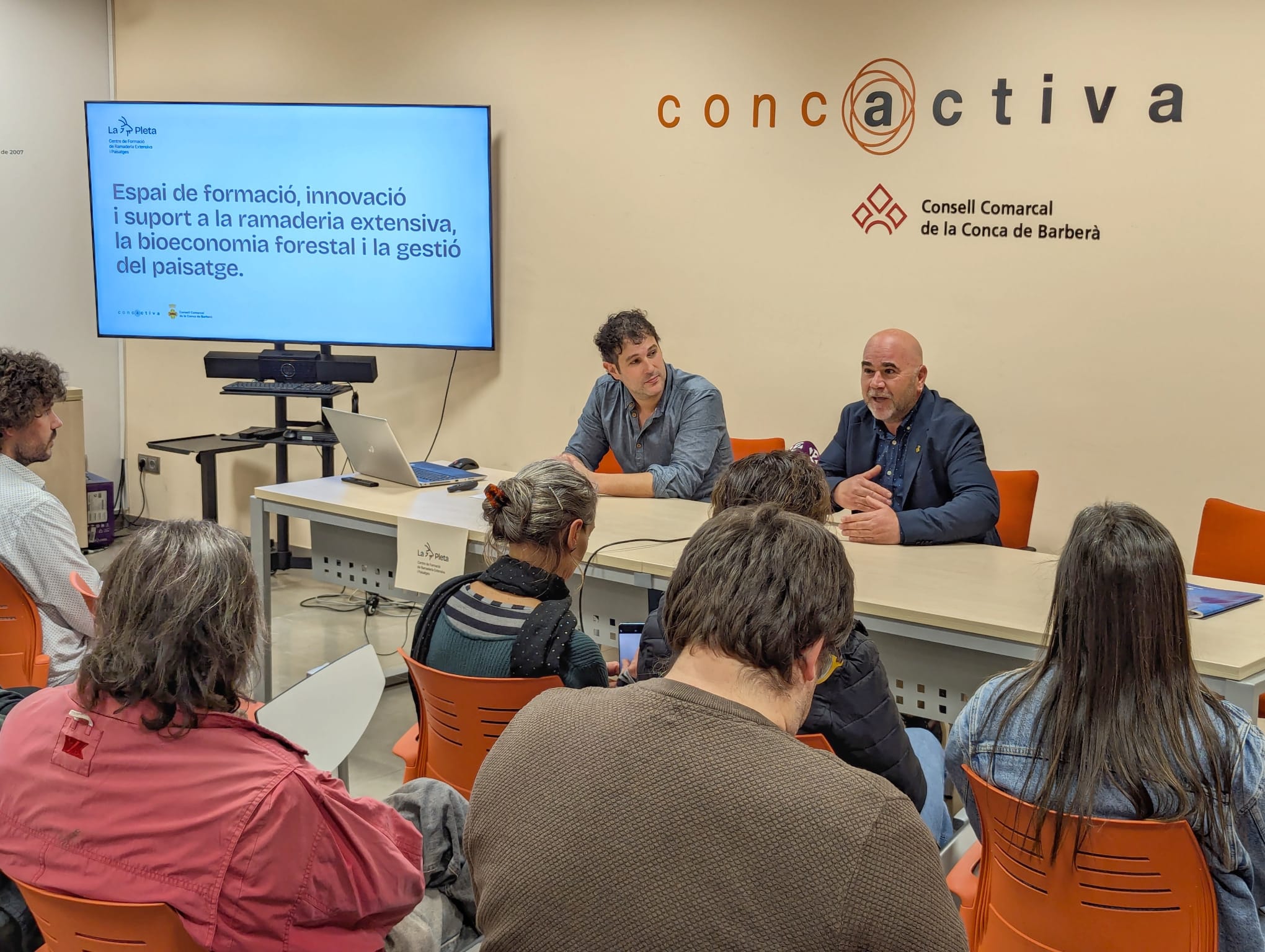 Concactiva presenta un centre de formació i suport a la ramaderia extensiva i la gestió del paisatge