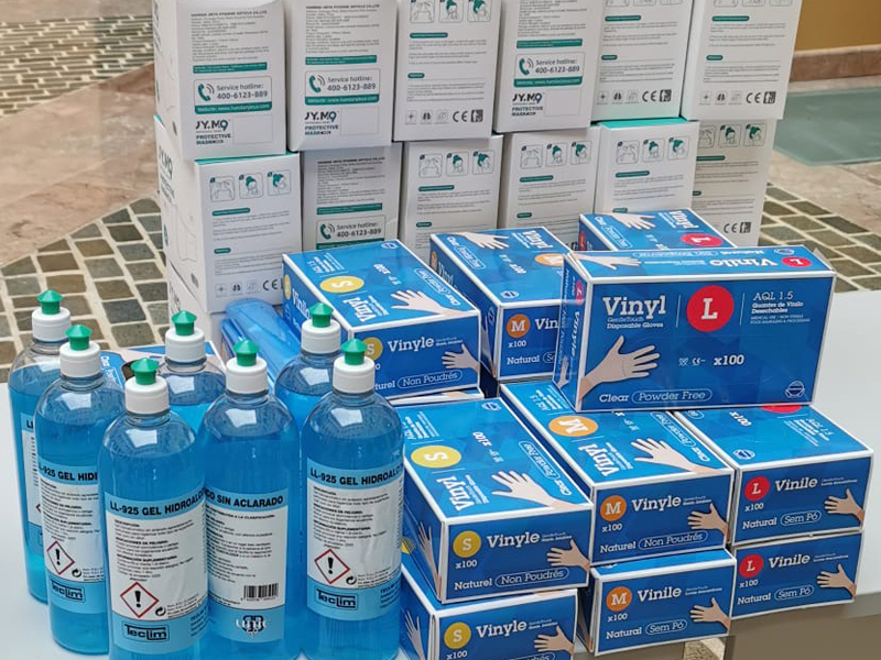 La diputació distribueix equips de protecció individual als pobles de la demarcació