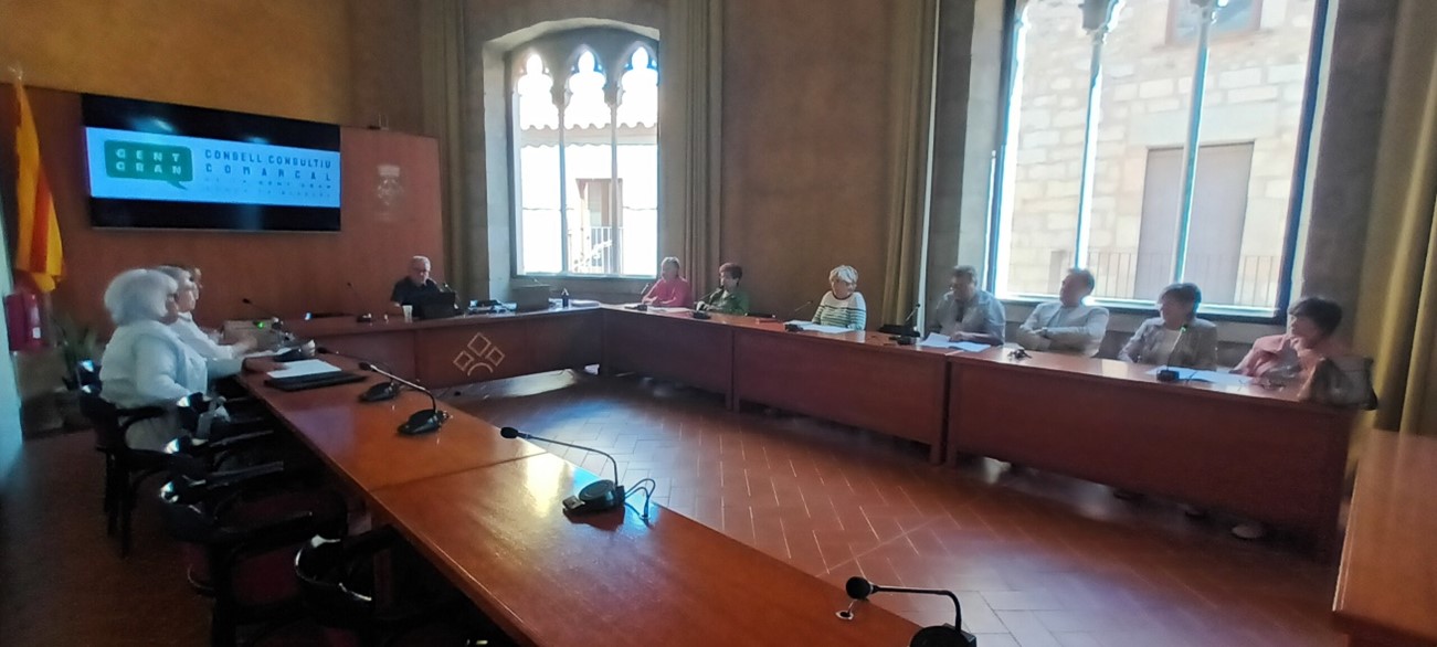 Es reprèn l’activitat del consell consultiu comarcal de la gent gran de la conca de barberà, després de les vacances d’estiu
