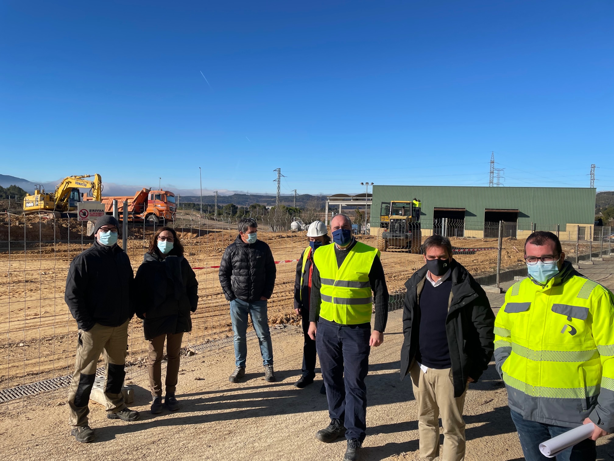 Visita al centre de tractament de residus