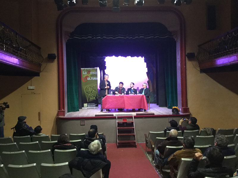 La primera projecció de cine a la conca va tenir lloc l’any 1900 a l’hotel vil•la engràcia