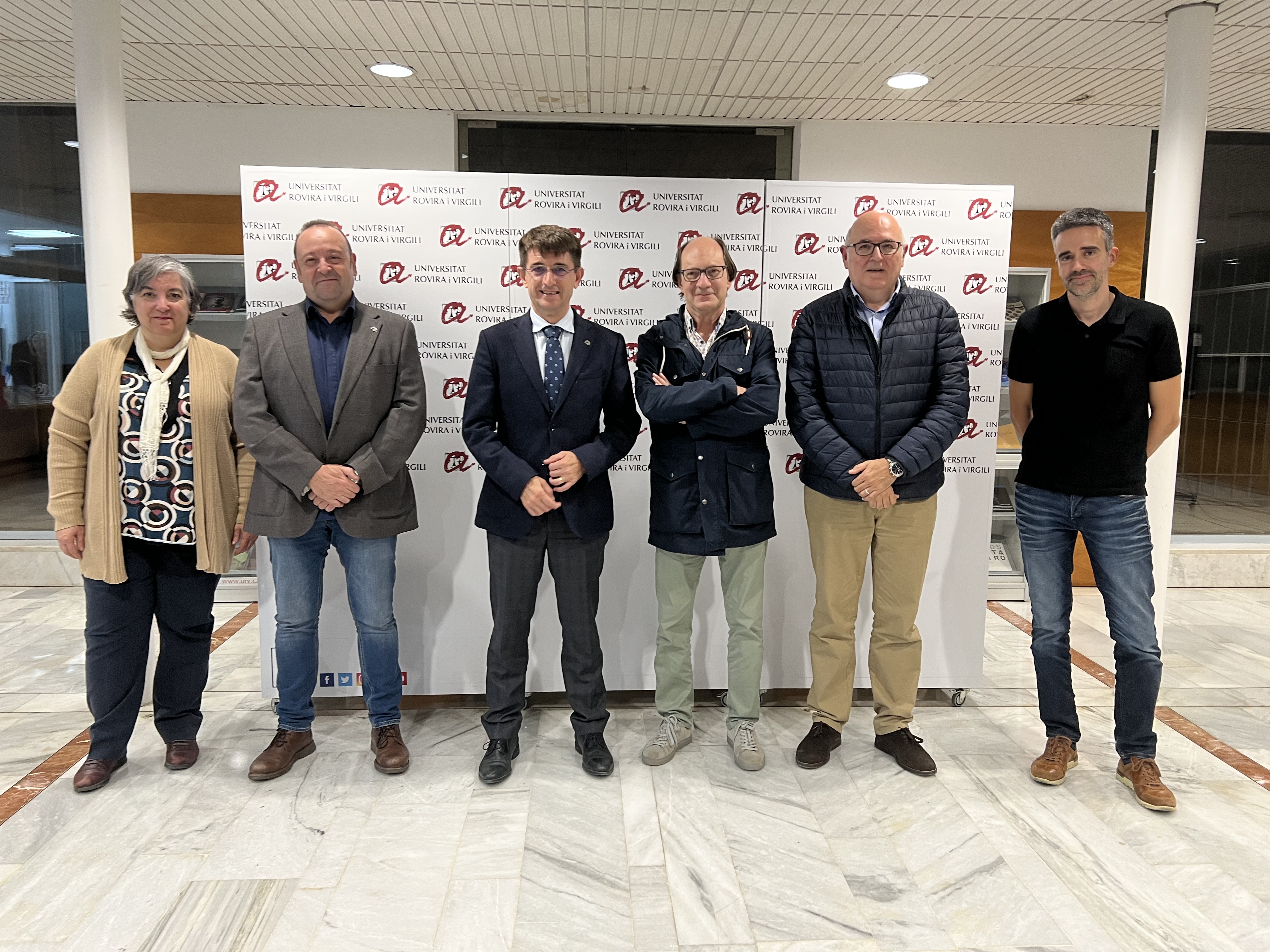 El president del consell comarcal fa una visita de cortesia a la urv 