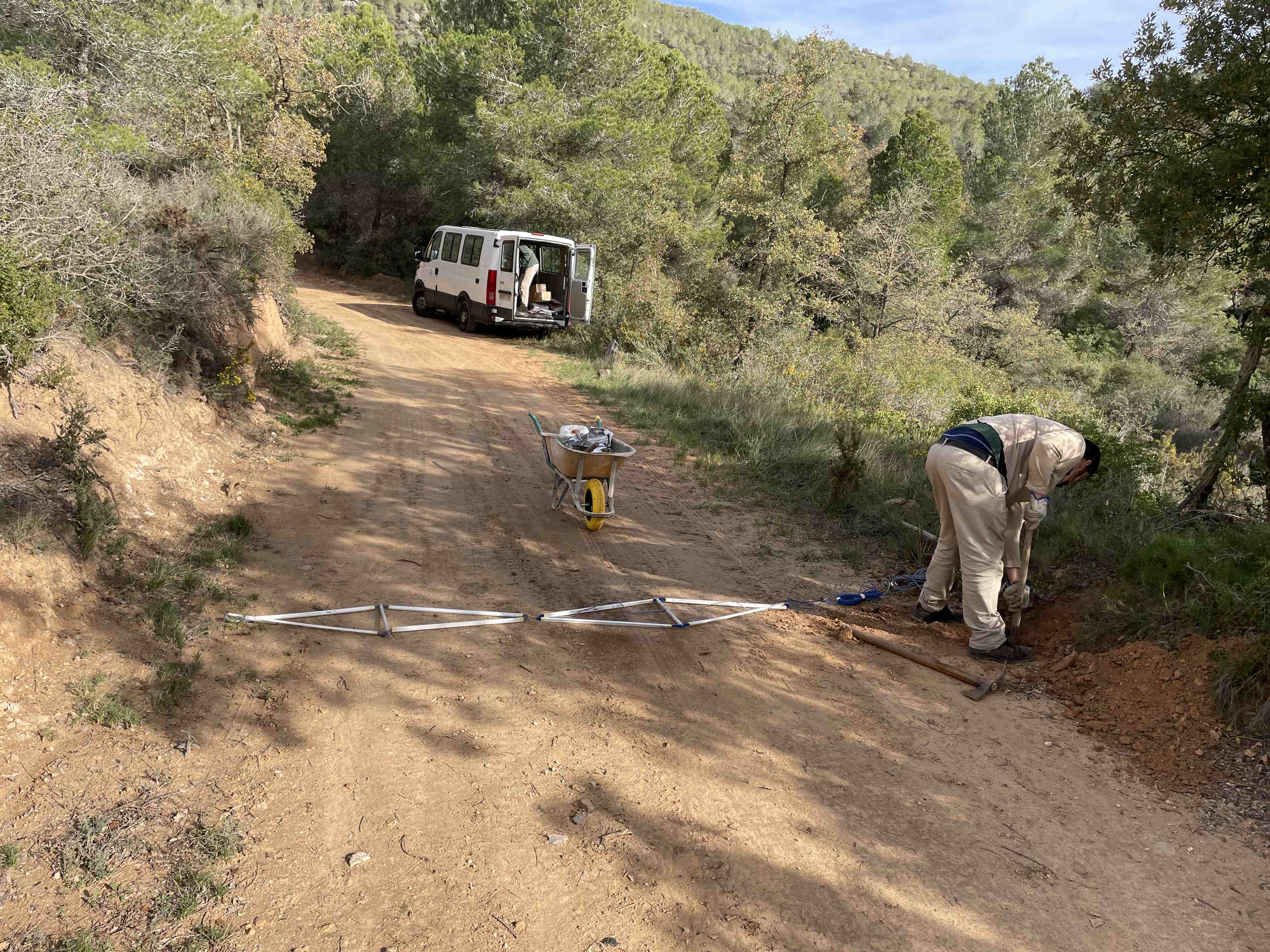 L’itinerari de la ruta del cister gr175 compta amb nous eco comptadors digitals