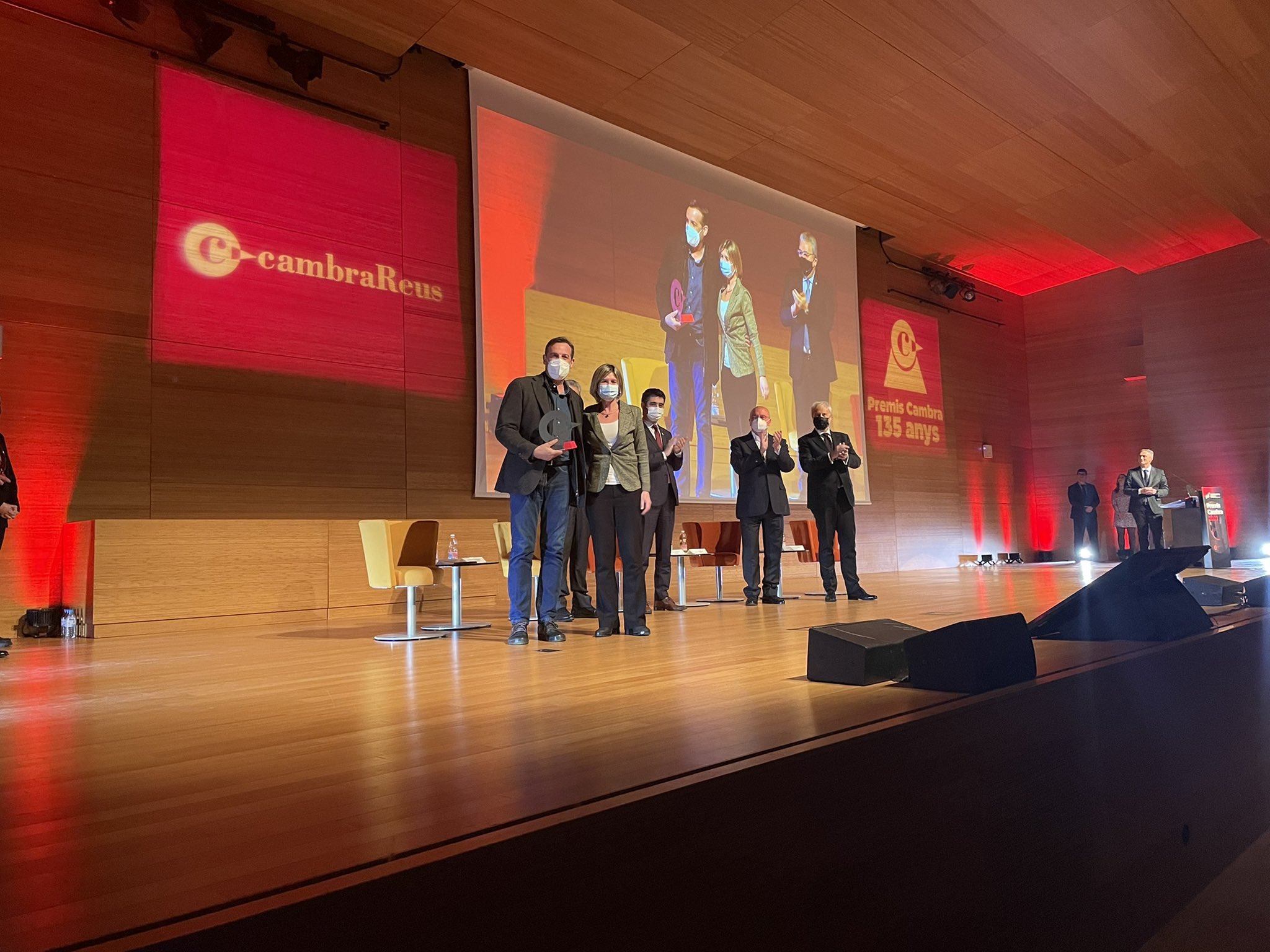 Jordi parís, reconegut amb el premi cambra de comerç de reus