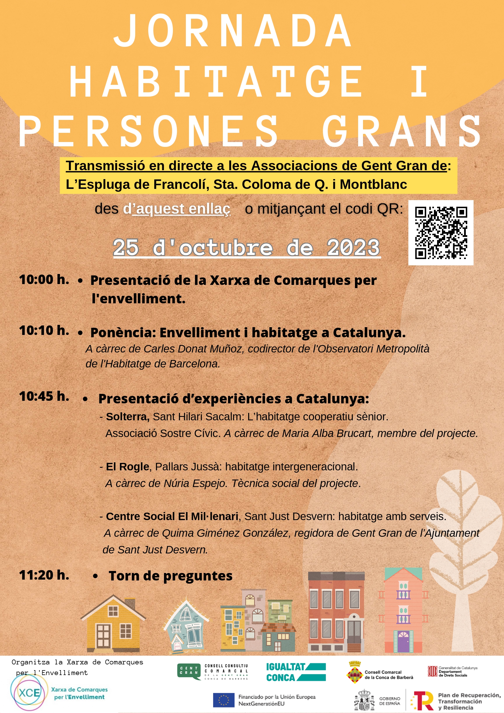 Conferència sobre habitatge per a les persones grans a catalunya