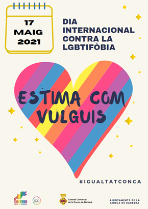 Ens adherim al dia internacional contra l'homofòbia, la transfòbia i la bifòbia