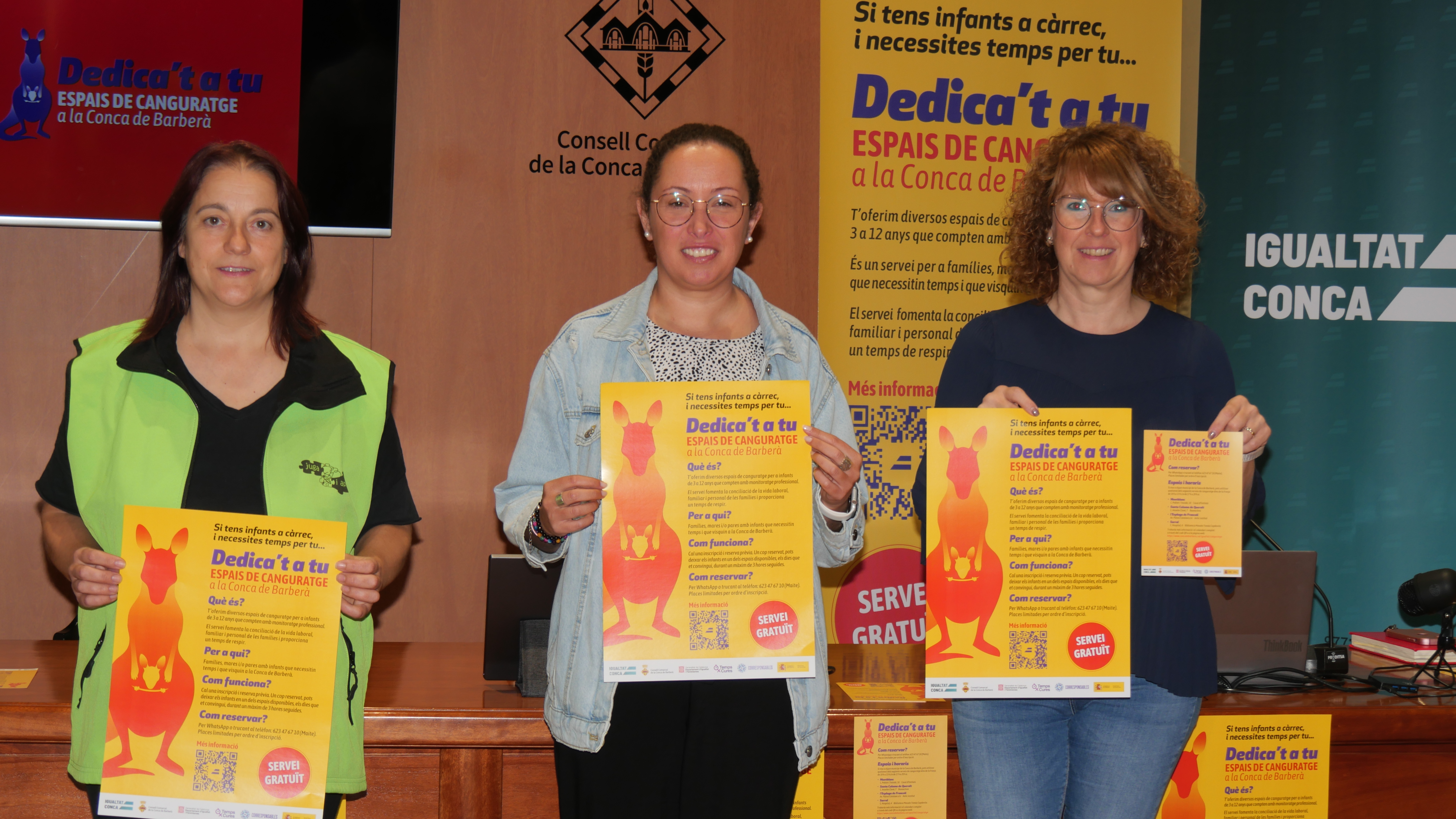 El consell comarcal estrena un servei de canguratge gratuït a la conca de barberà