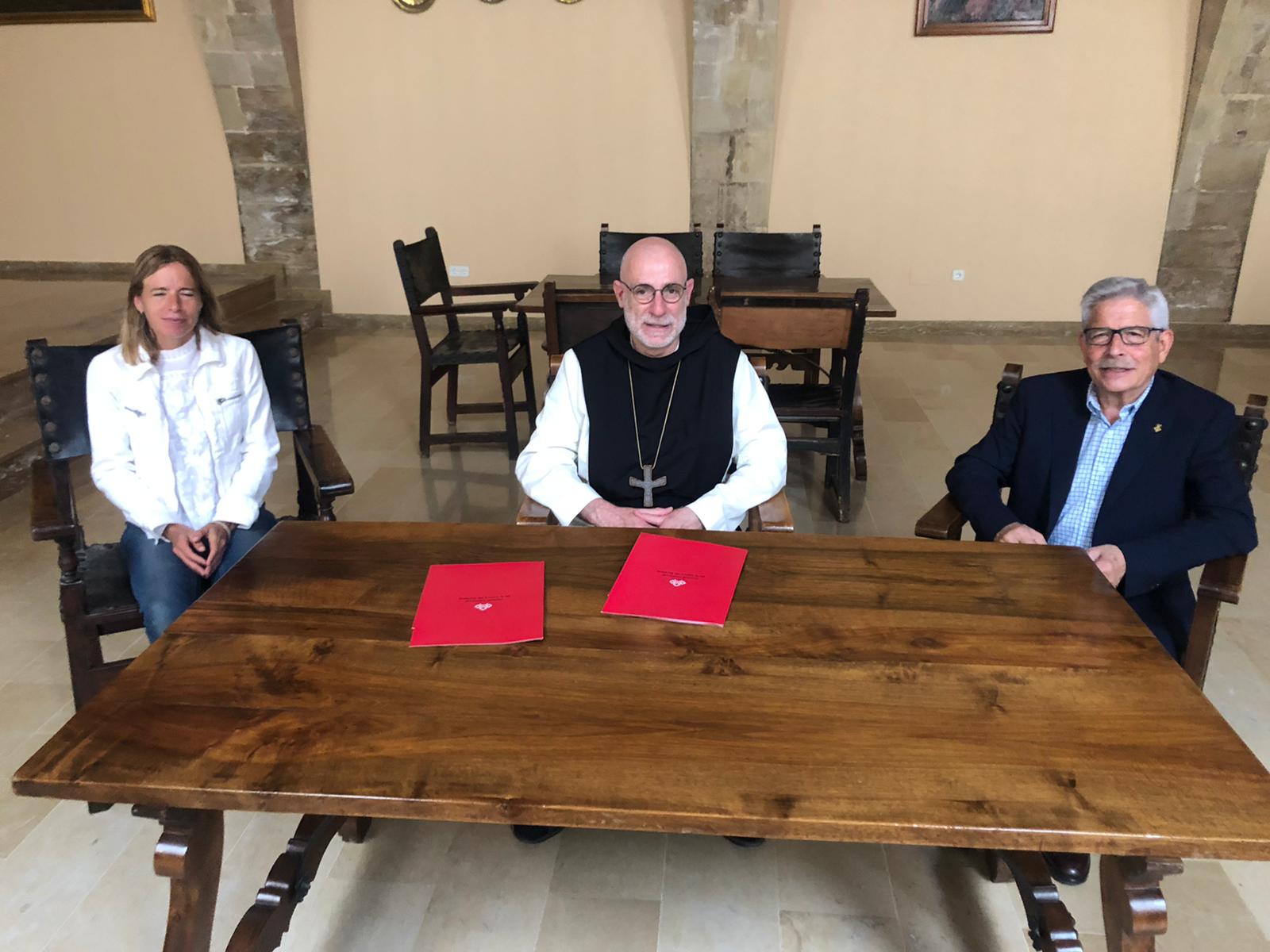 Conveni de col·laboració entre el consell comarcal i el monestir de poblet per promoure el turisme