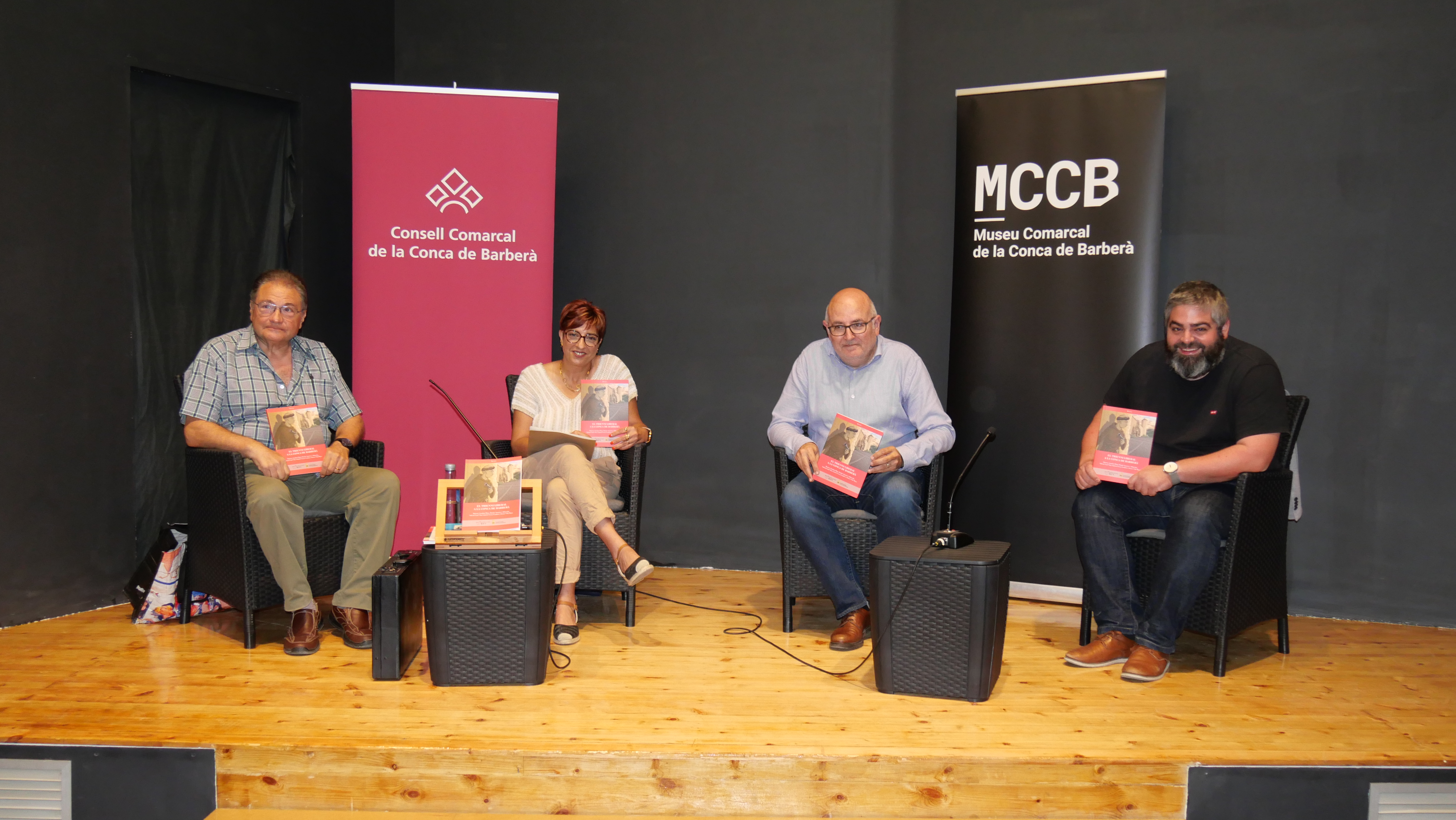 Presentat el llibre del consell comarcal sobre la història del trienni liberal a la conca de barberà