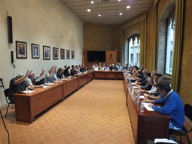 Moció conjunta dels alcaldes i consellers comarcals de rebuig a la sentència del suprem