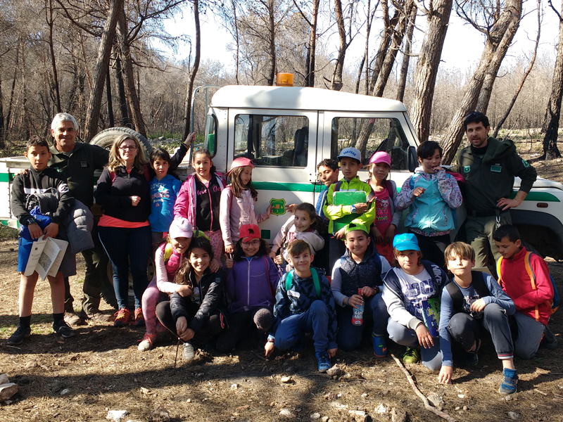 L'escola d’educació especial tilmar tanca aquest curs el programa el bosc i els incendis