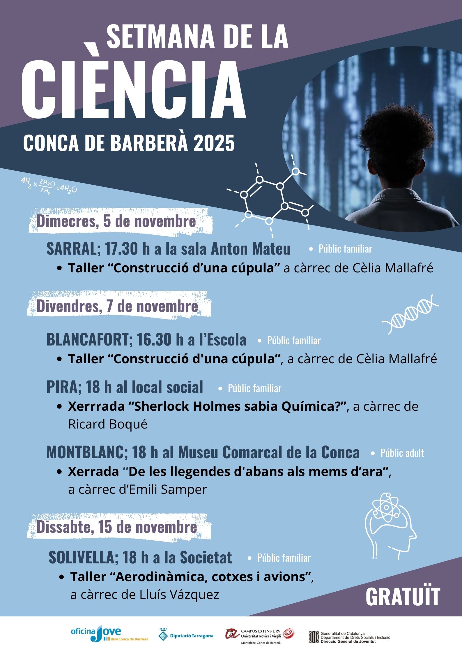 La setmana de la ciència arriba a la conca de barberà