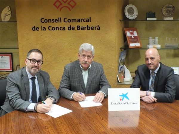 L’obra social “la caixa” col•labora amb el servei de transport adaptat i assistit
