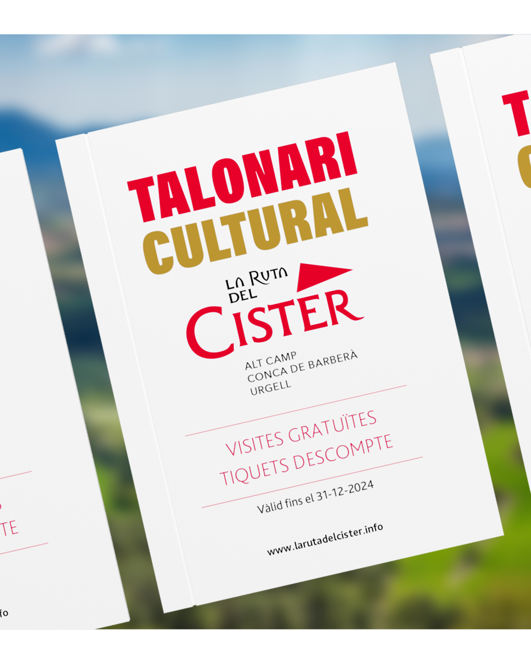 Arriba una nova edició del talonari cultural de la ruta del cister amb descomptes de 2x1 en la visita als espais culturals