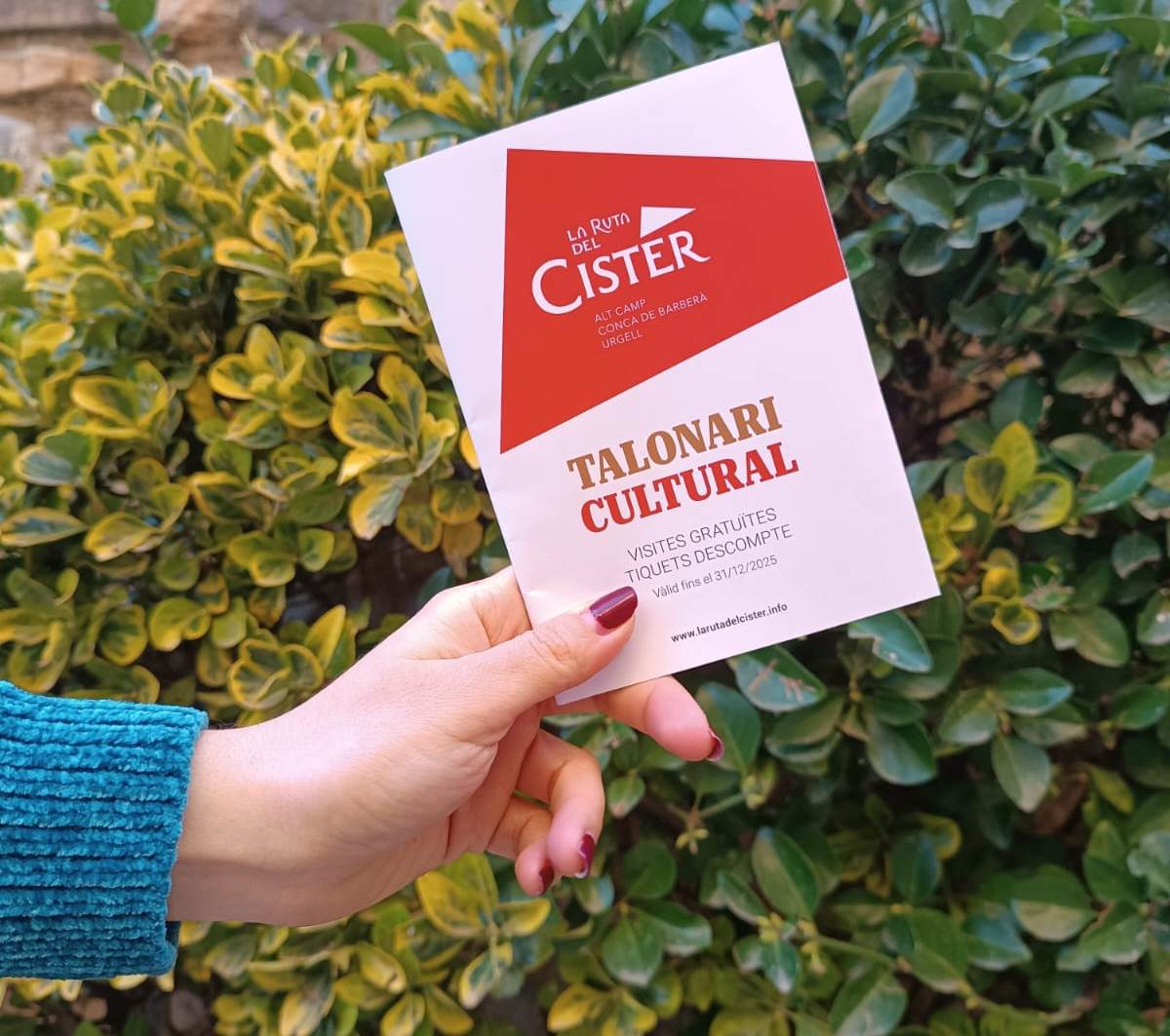 Surt la nova edició del talonari cultural de la ruta del cister amb 39 descomptes de 2x1 en la visita als espais culturals