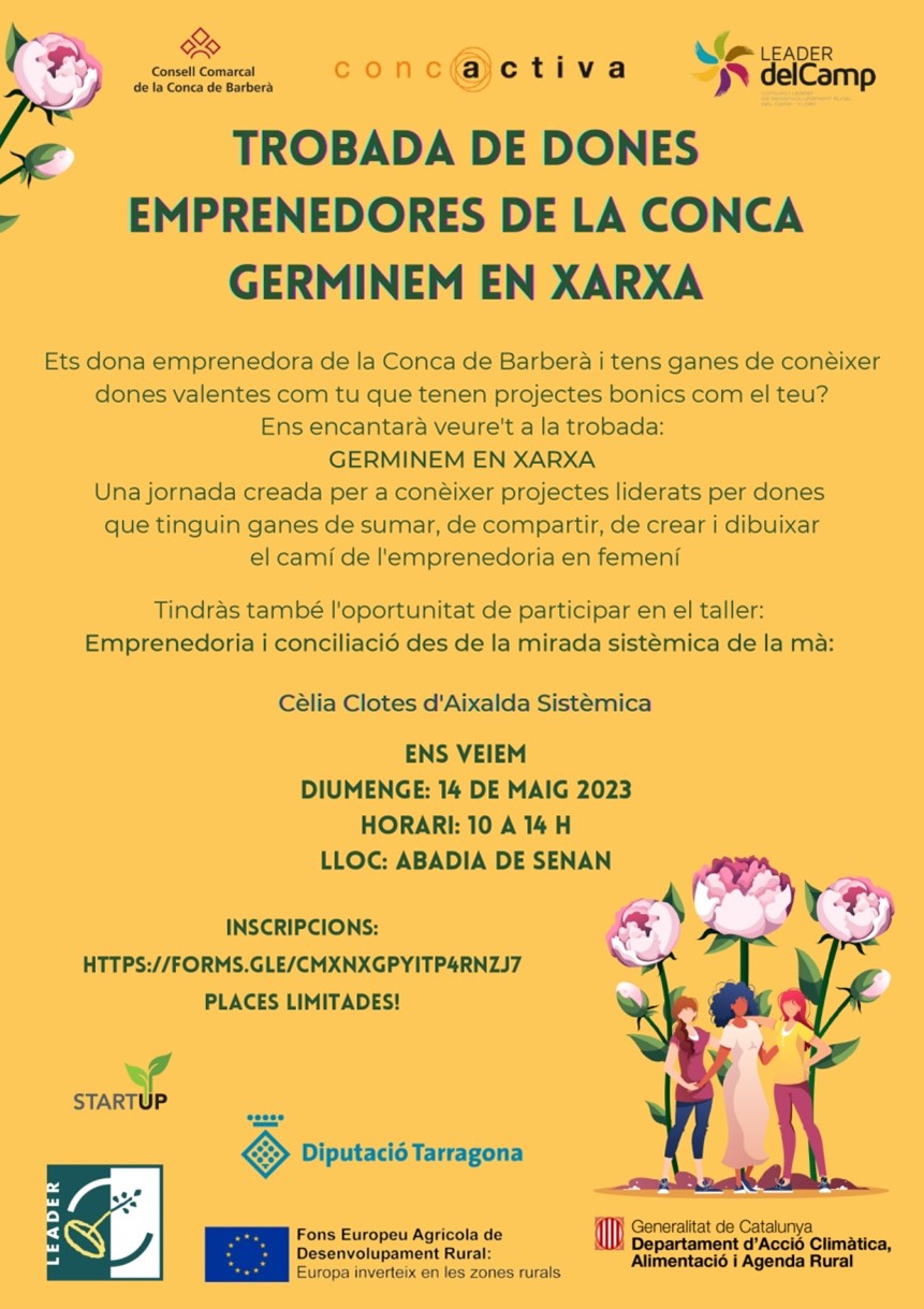 Germinem en xarxa – primera trobada de dones emprenedores de la conca de barberà